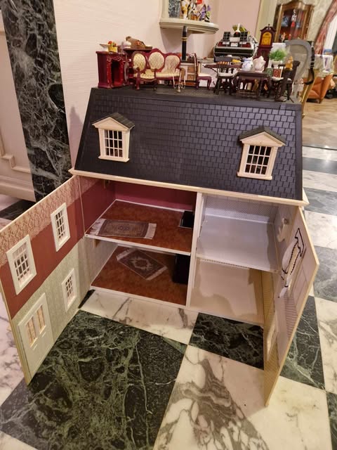 Zerodis mini meubles de maison de poupée Meubles en Bois de Maison de