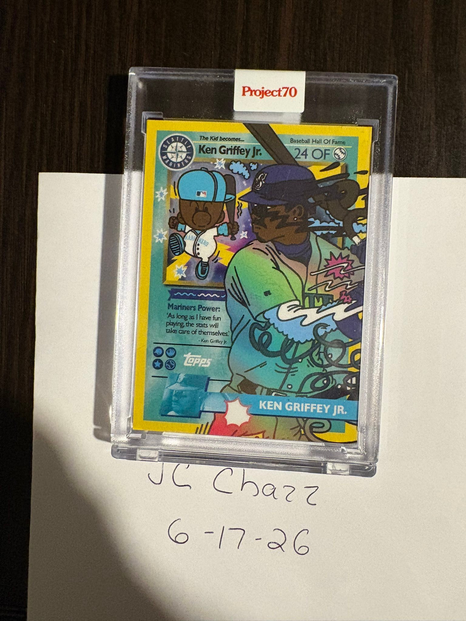 2021 Topps Project 70 Ken Griffey Jr / Pokemon