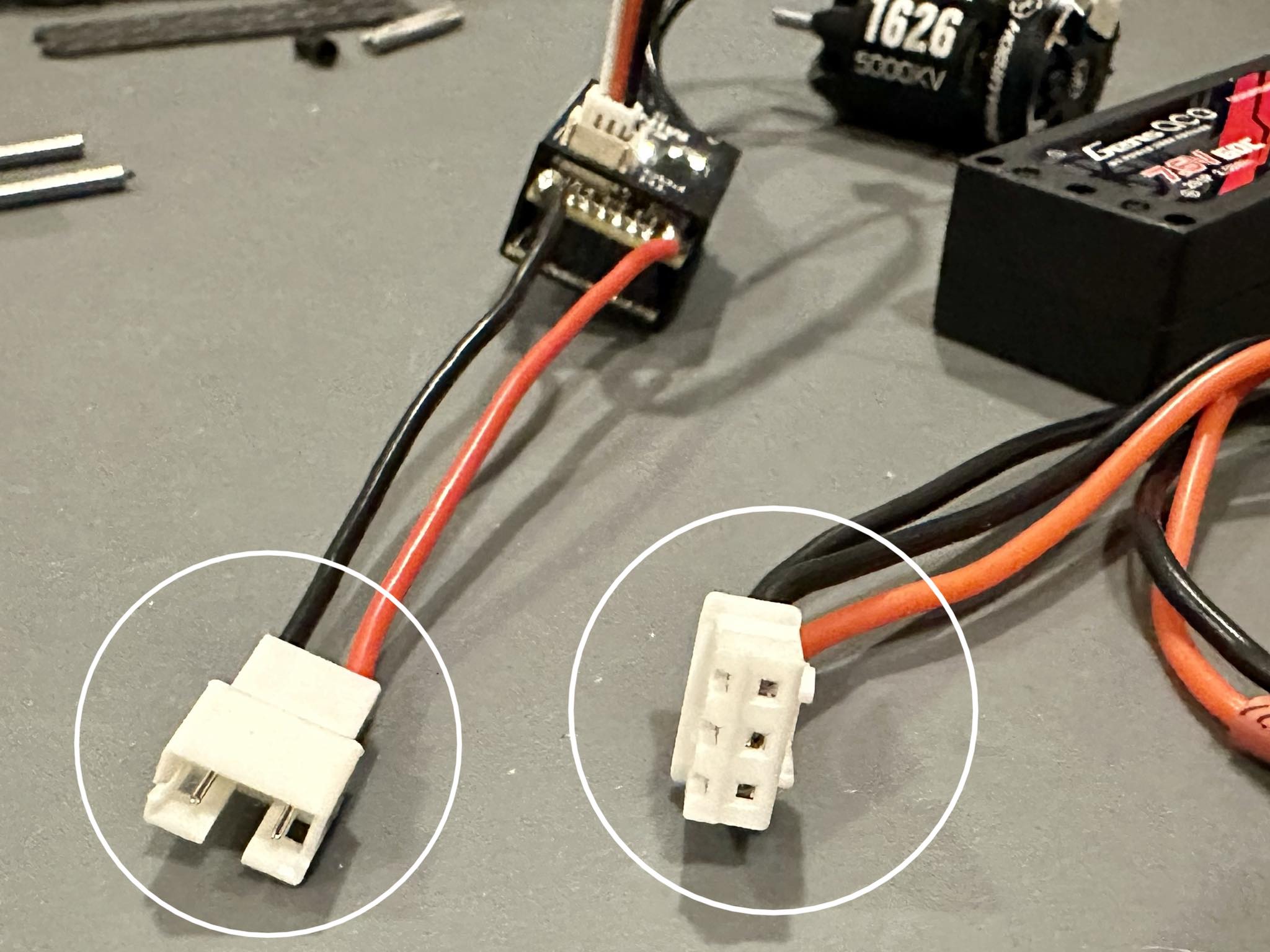 ESC replacement or 4-pin connector function?