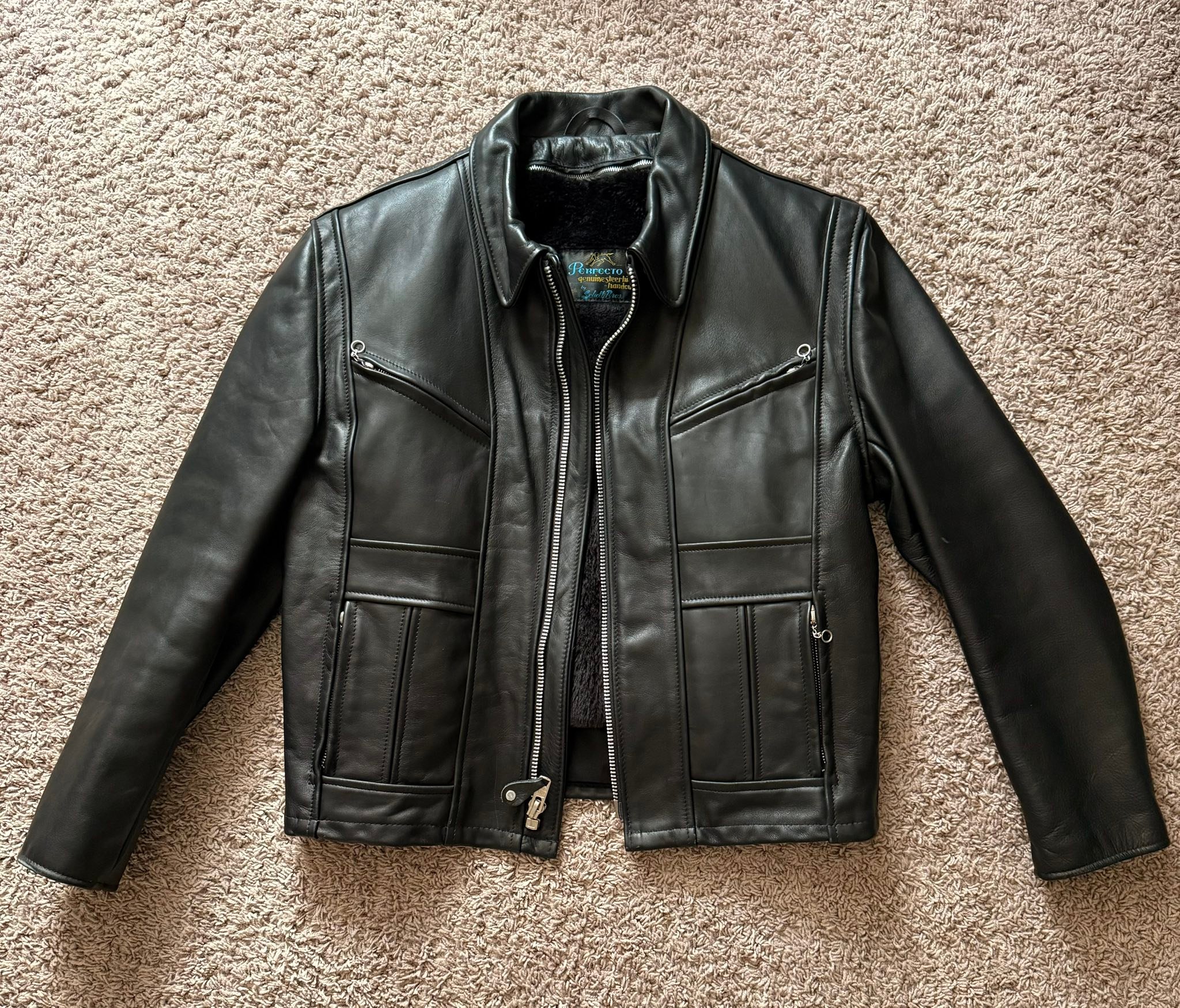 Schott style 622 motorcycle jacket information