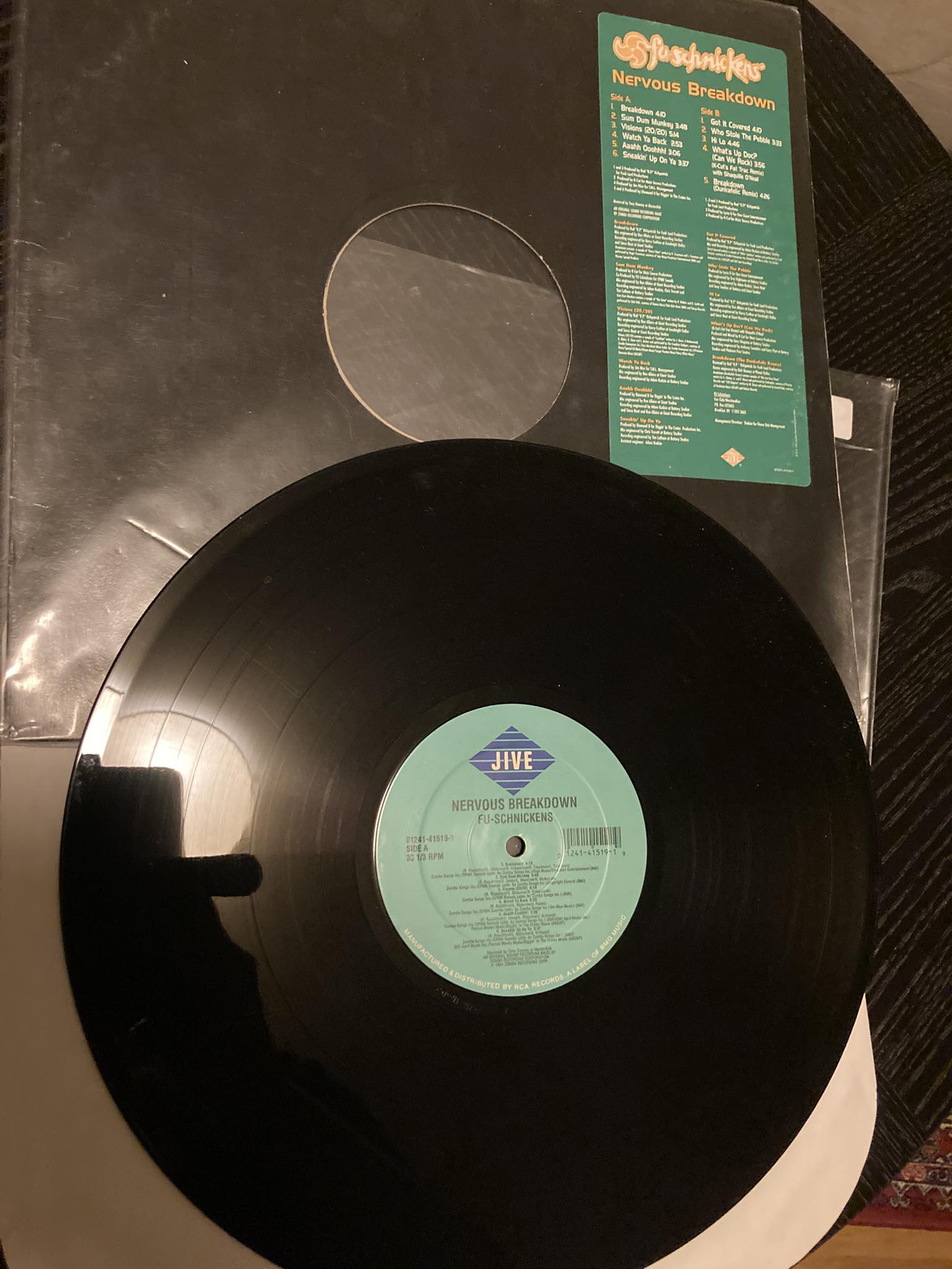 レコード Fu-Schnickens Nervous Breakdown レコード