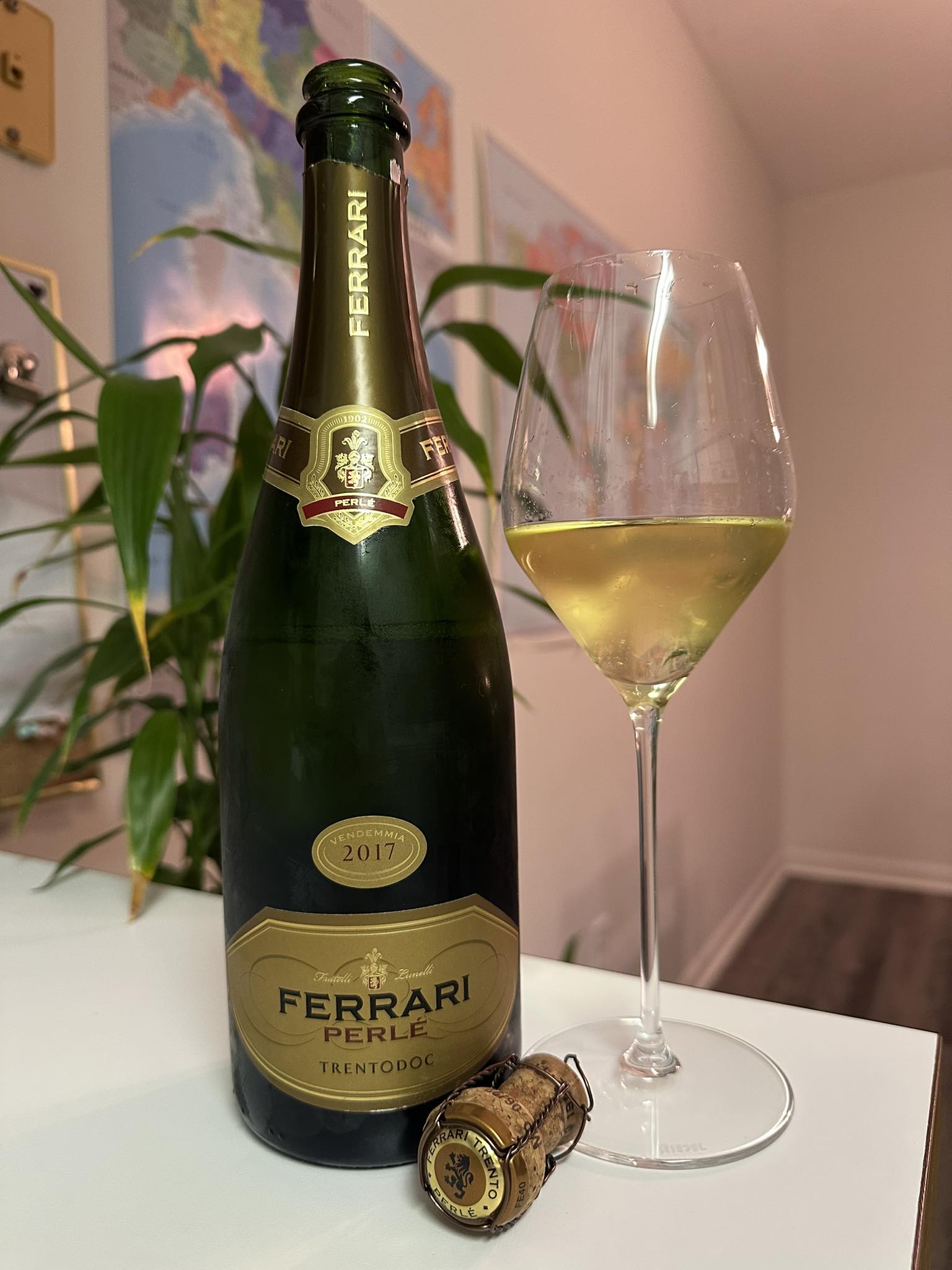 Ferrari Perle 2017 wine tasting notes