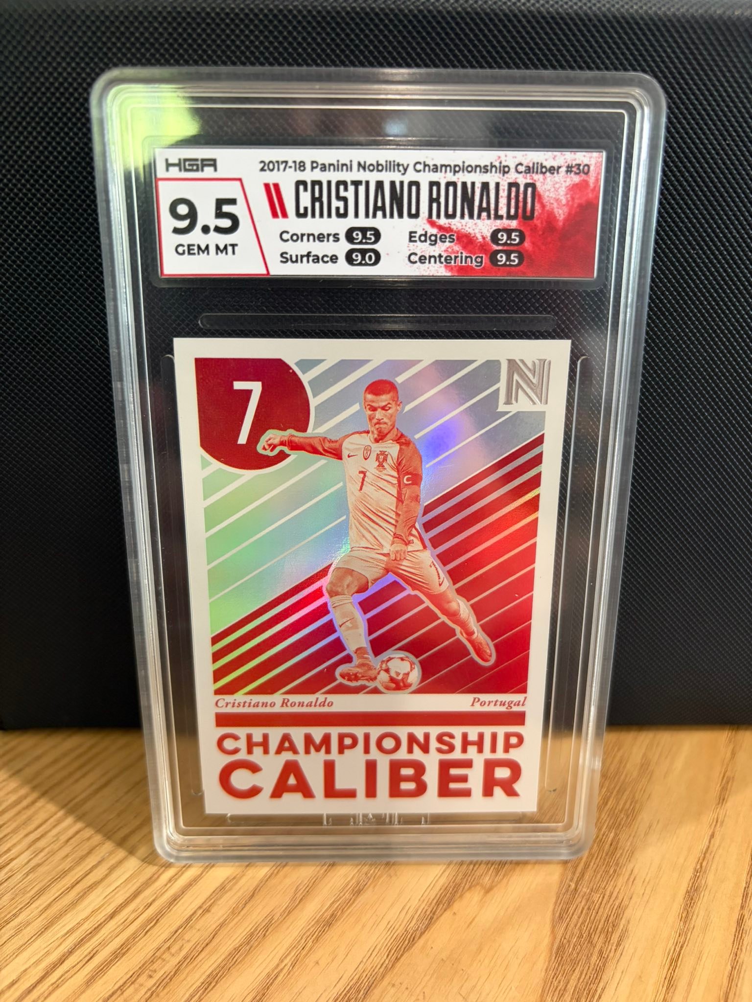 2017 Cristiano Ronaldo Panini Nobility card for sale