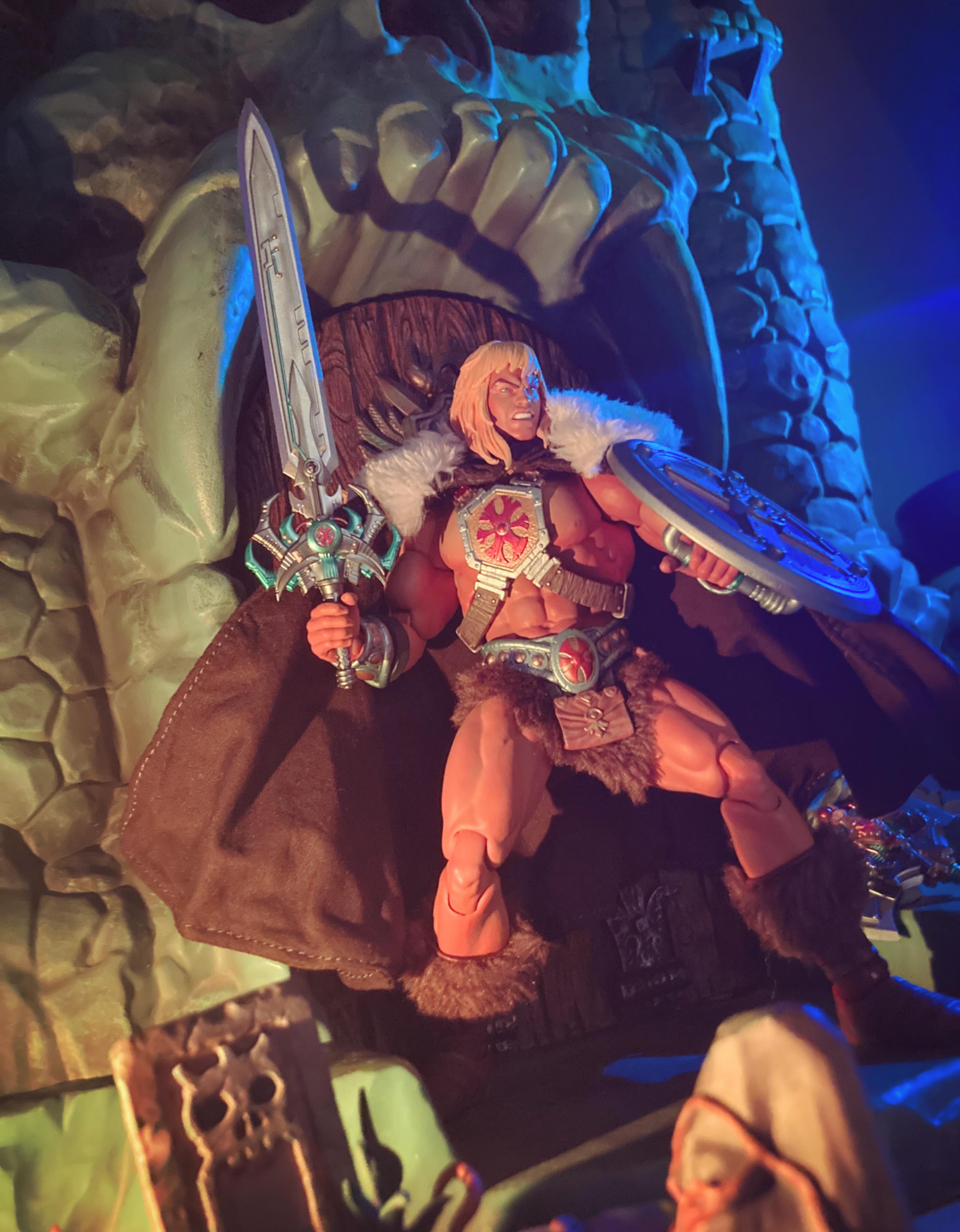 He-Man King Grey Skull figure review