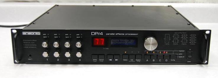 Ensoniq DP-4 parallel effects processor features and capabilities