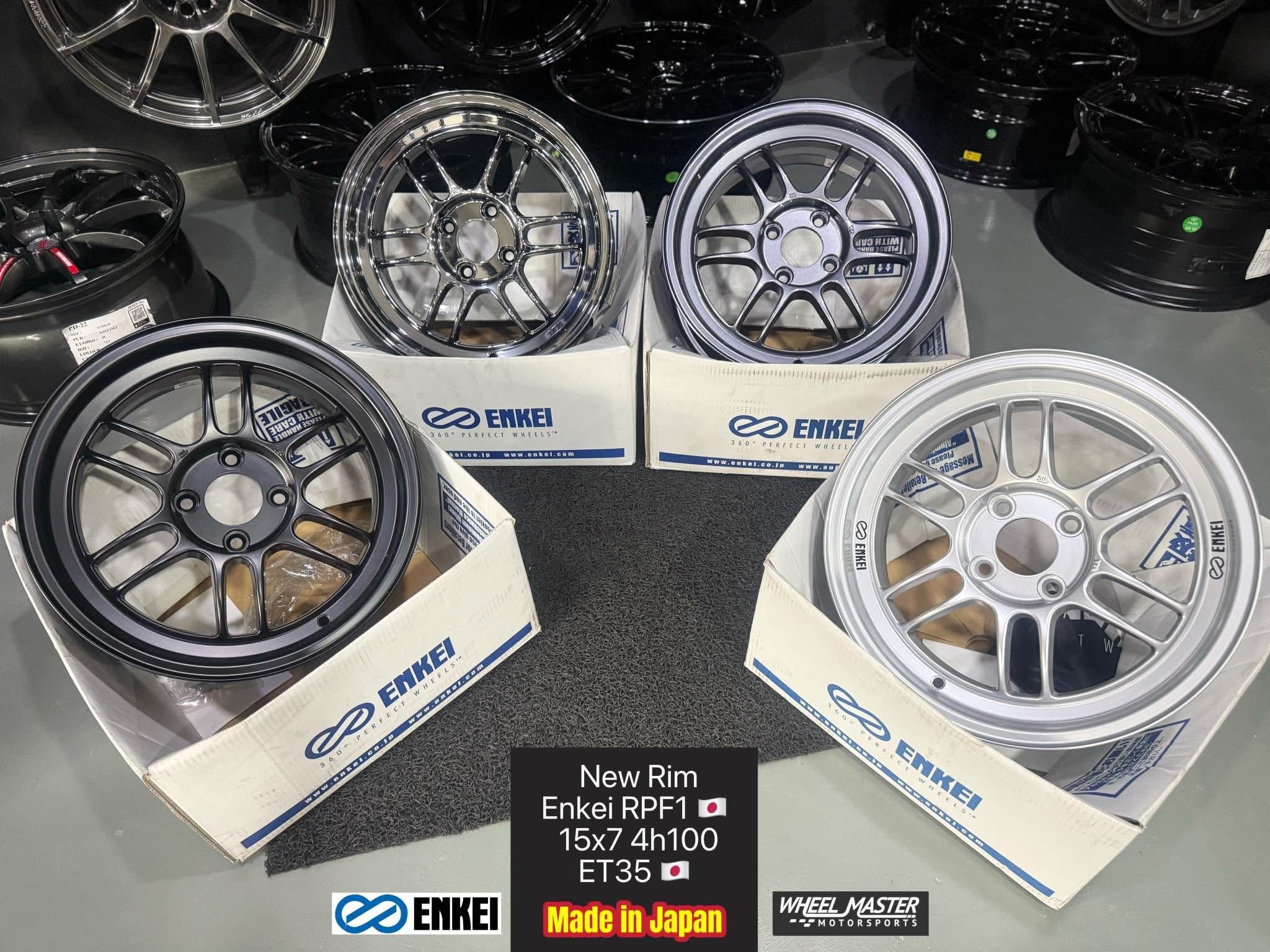 NEW RIM ORIGINAL 🇯🇵 ENKEI RPF1 16x7 16x7 4h100 ET43 Original Made in ...