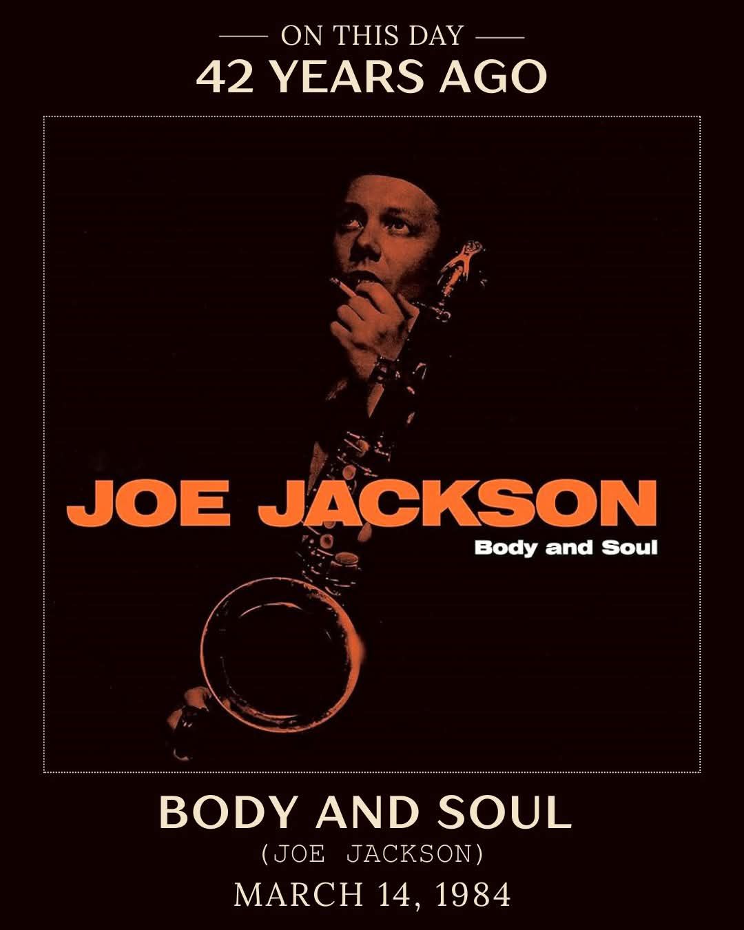 Joe Jackson's 7th studio album Body and Soul
