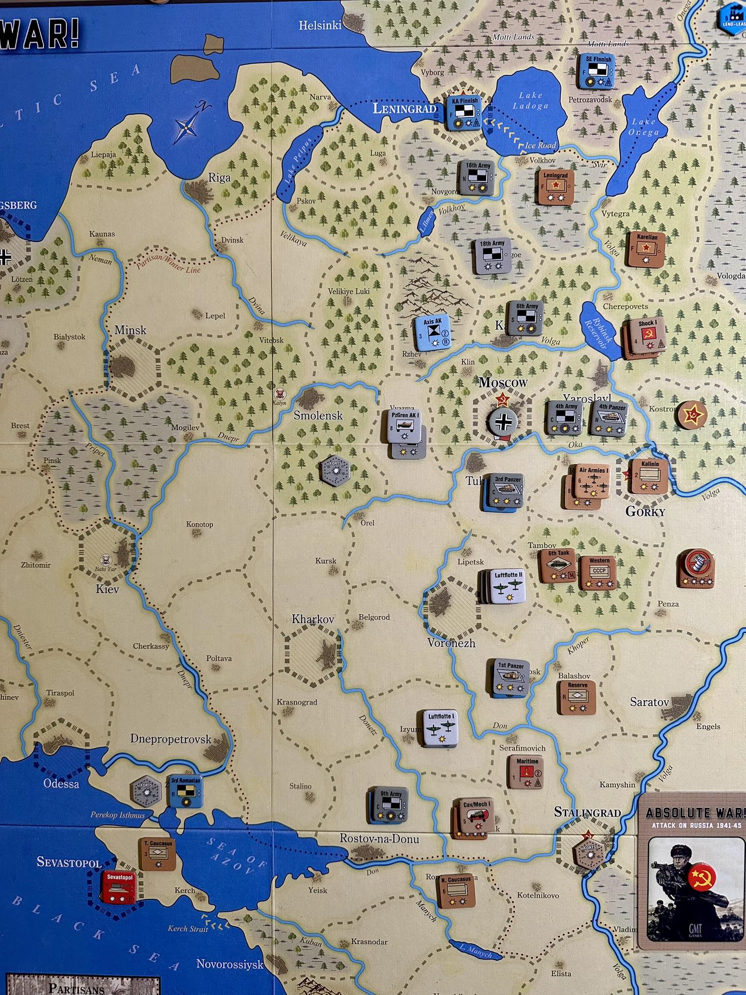 Stalin's War by GMT game overview
