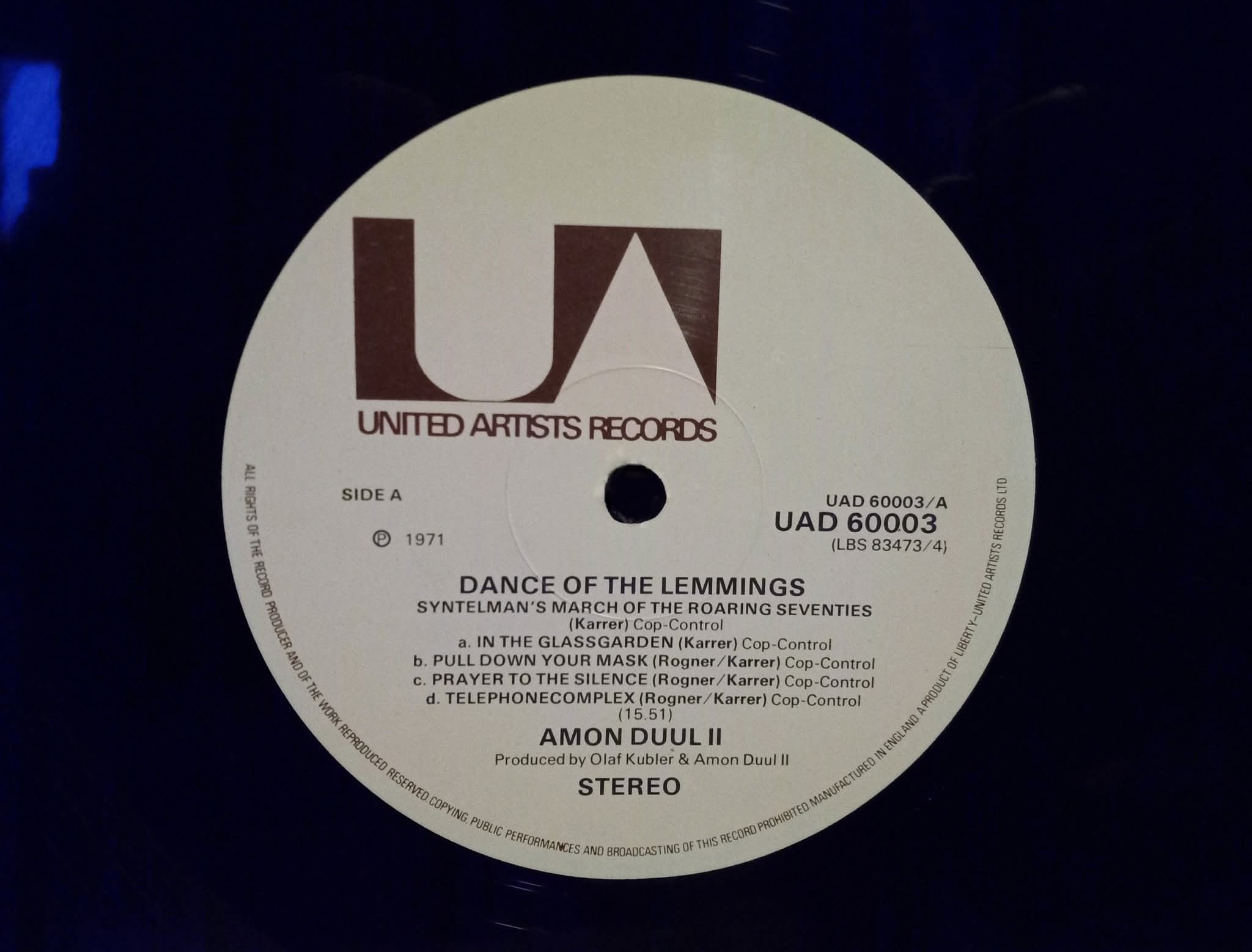 Amon Duul/Robert Calvert Die Losung Demi Monde Records