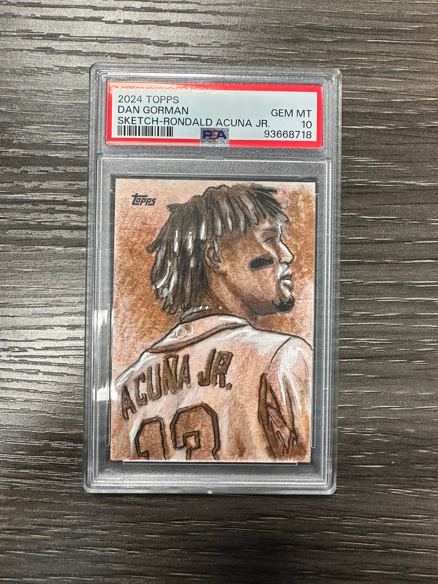 Amazing 2024 Topps sketch card collection