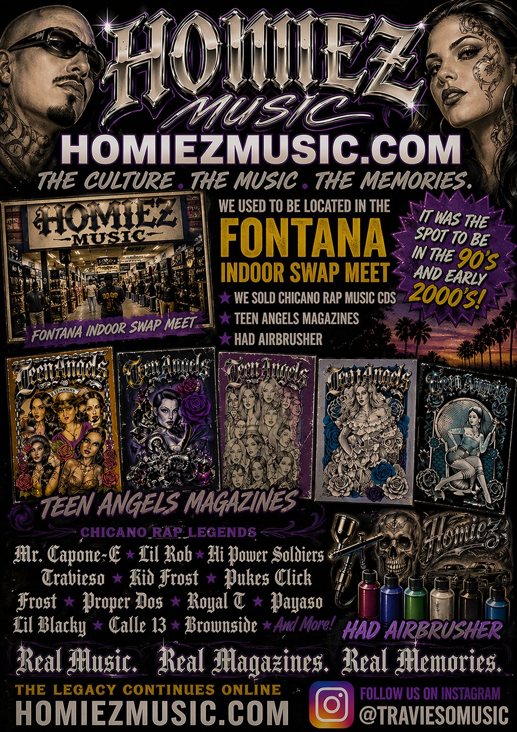 Homiez Music's legacy in Chicano rap culture