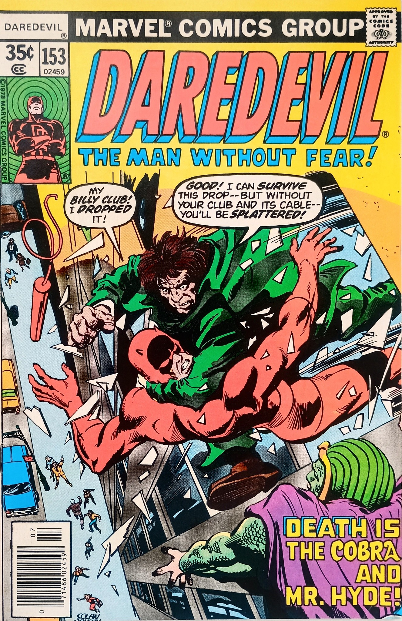 Classic Comic - Daredevil #196 (1983) - 1st meeting of Wolverine