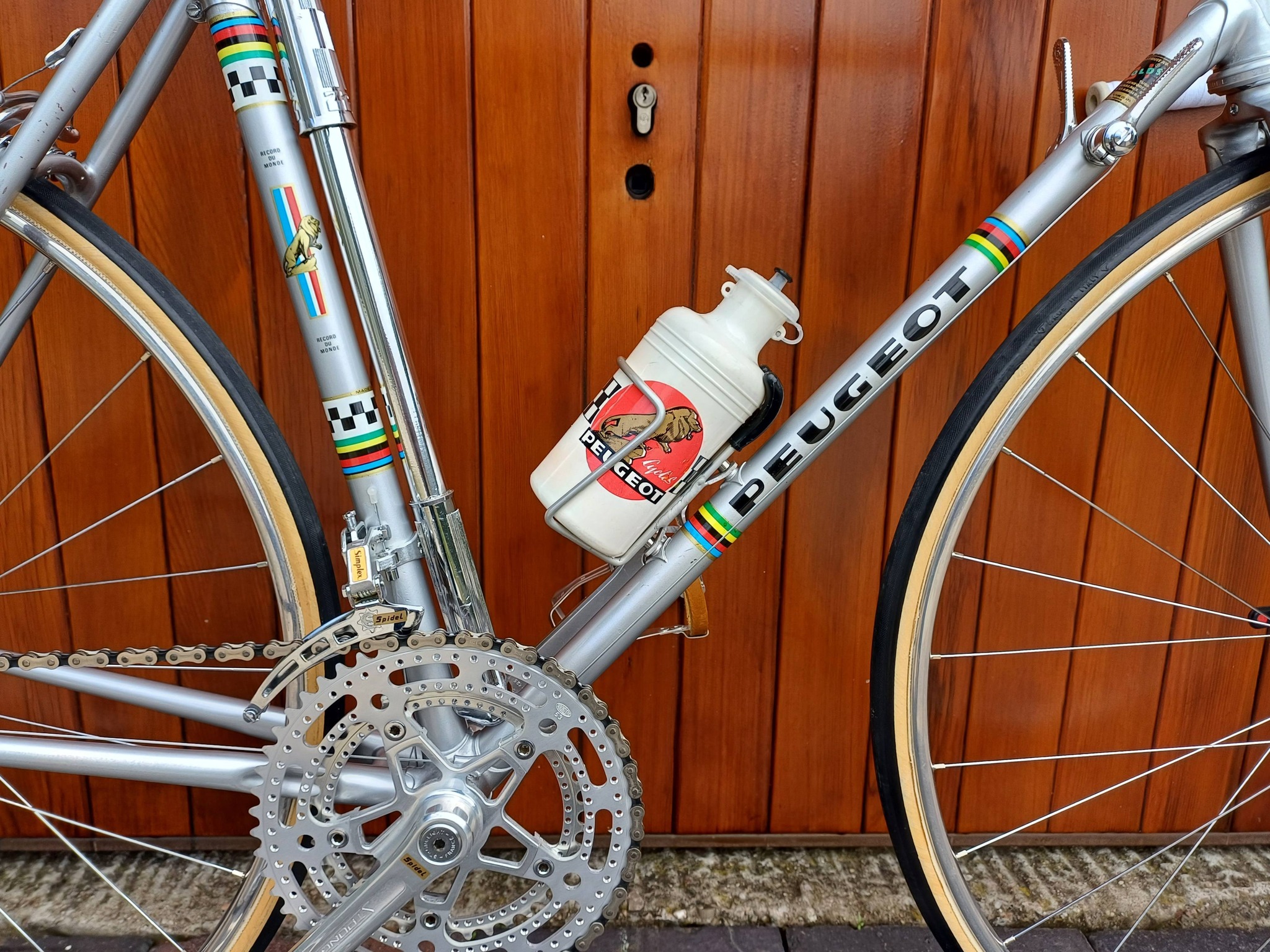 Vélo De Course Vintage Peugeot PX10L - Cadre 60cm Gris Or, Occasion Roulante