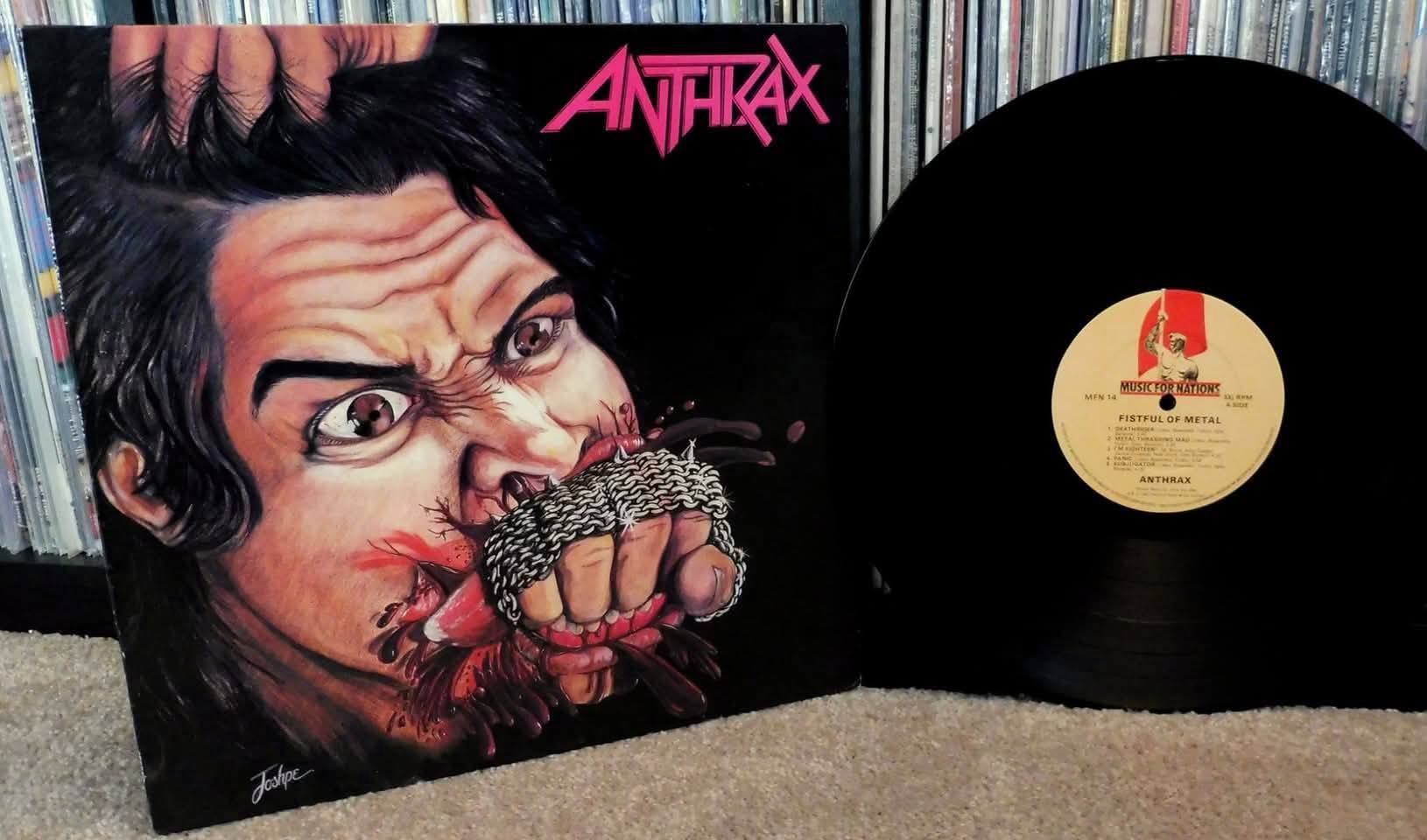 Anthrax's Fistful of Metal album ranks high for me