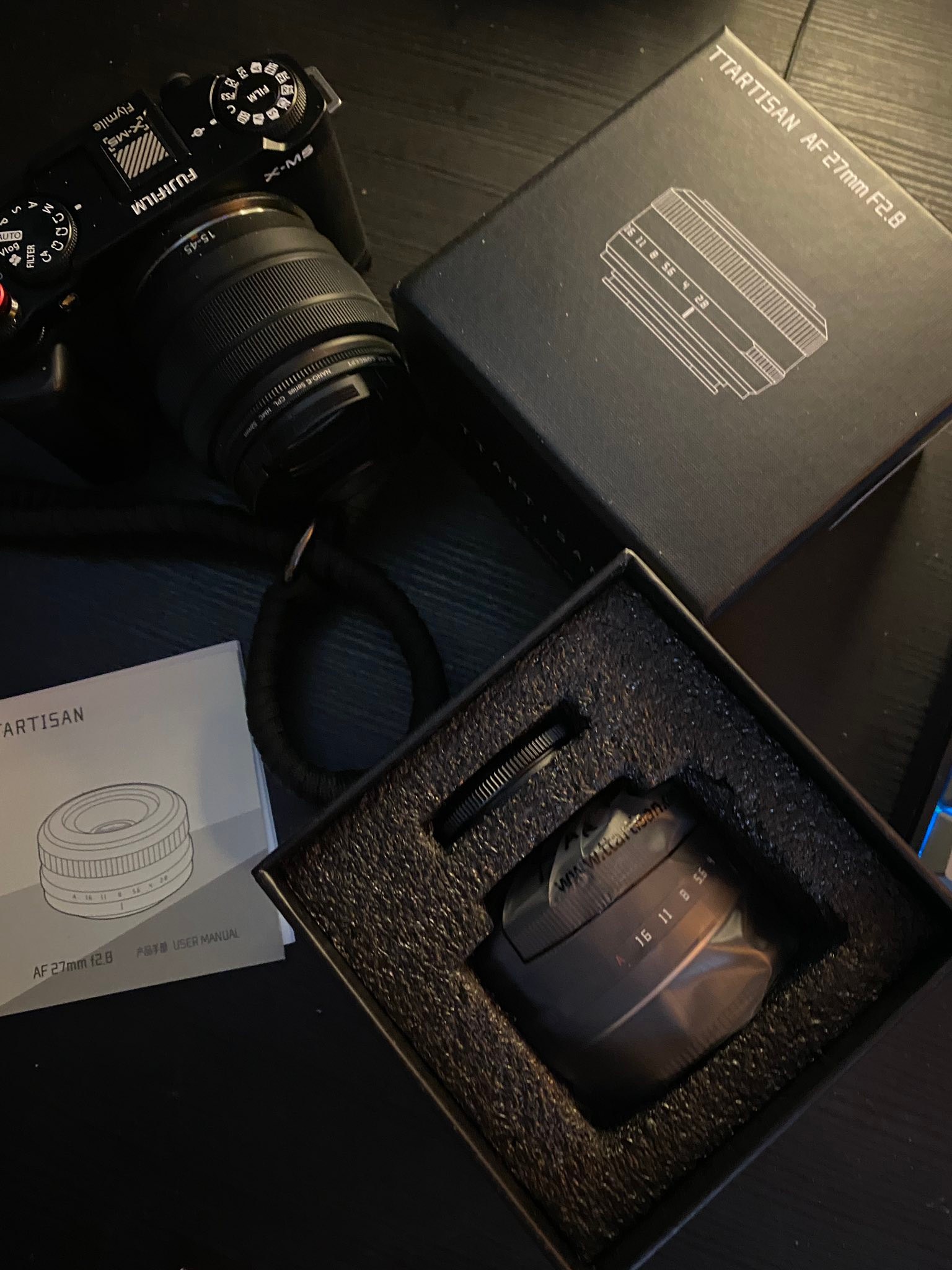 Fujifilm X-M5 with TTArtisan AF 27mm lens for street photography