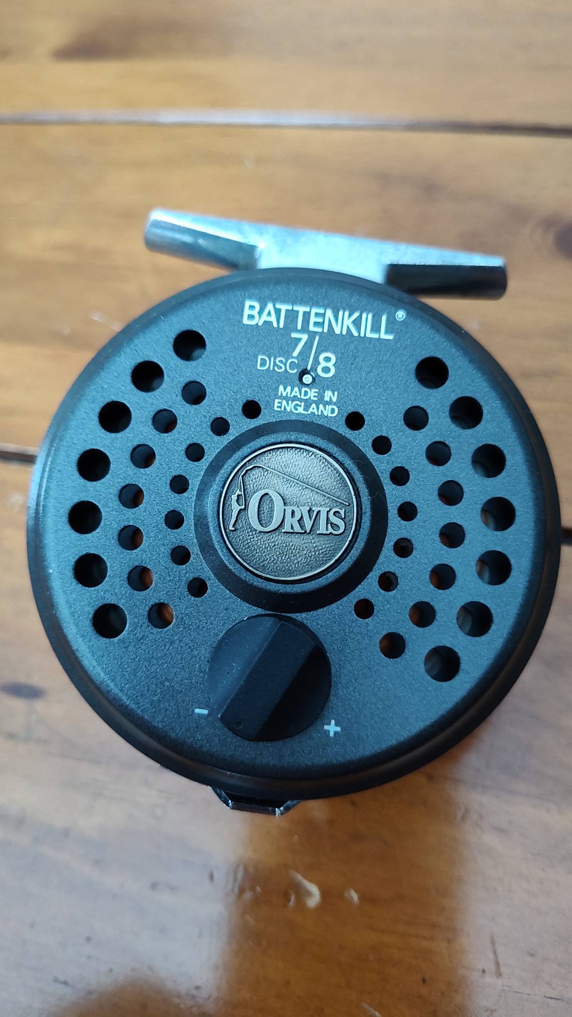 battenkill bar stock disc drag fly reel Orvis III Copper The Battenkill disc fly reel Orvis Battenkill Disc Reel- 1