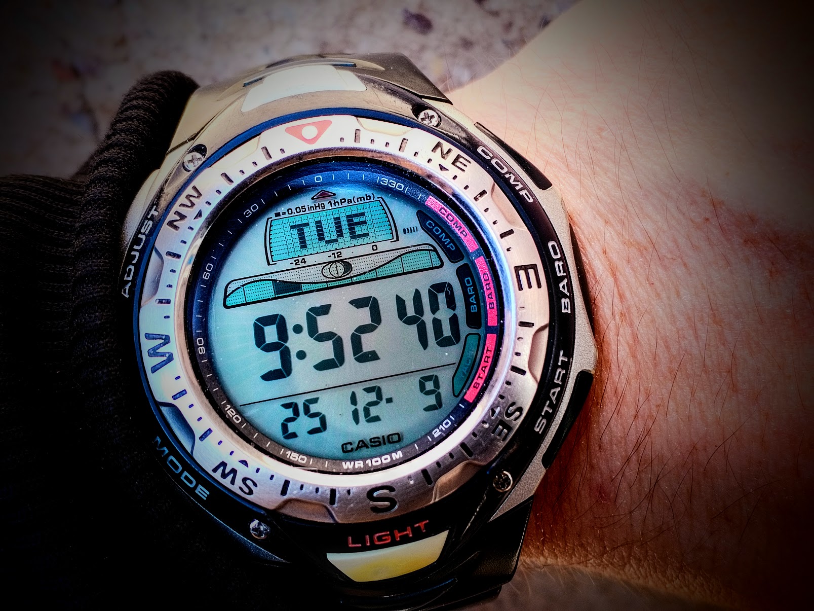 Casio spf 40 sea pathfinder maritimo
