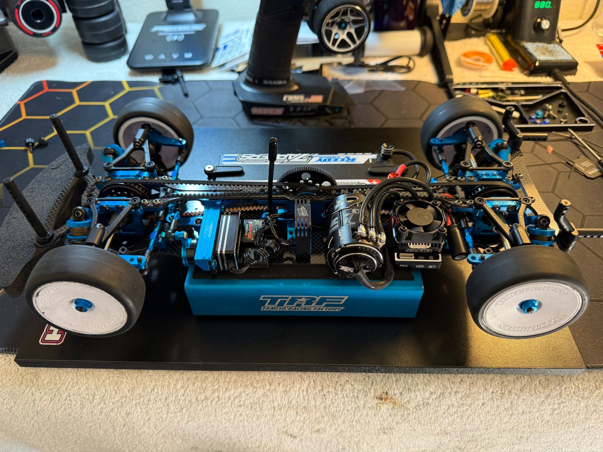 Excellent set-up info from Atsushi Hara RC Pro Driver for the