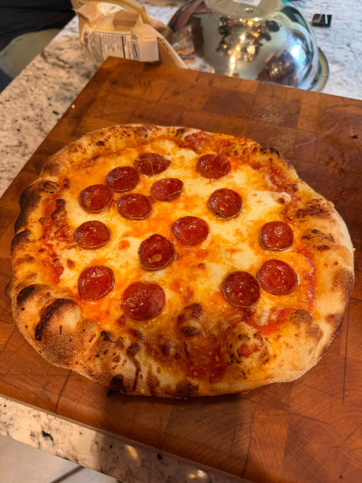 Massey's pizza features 155 pieces of Ezzo pepperoni