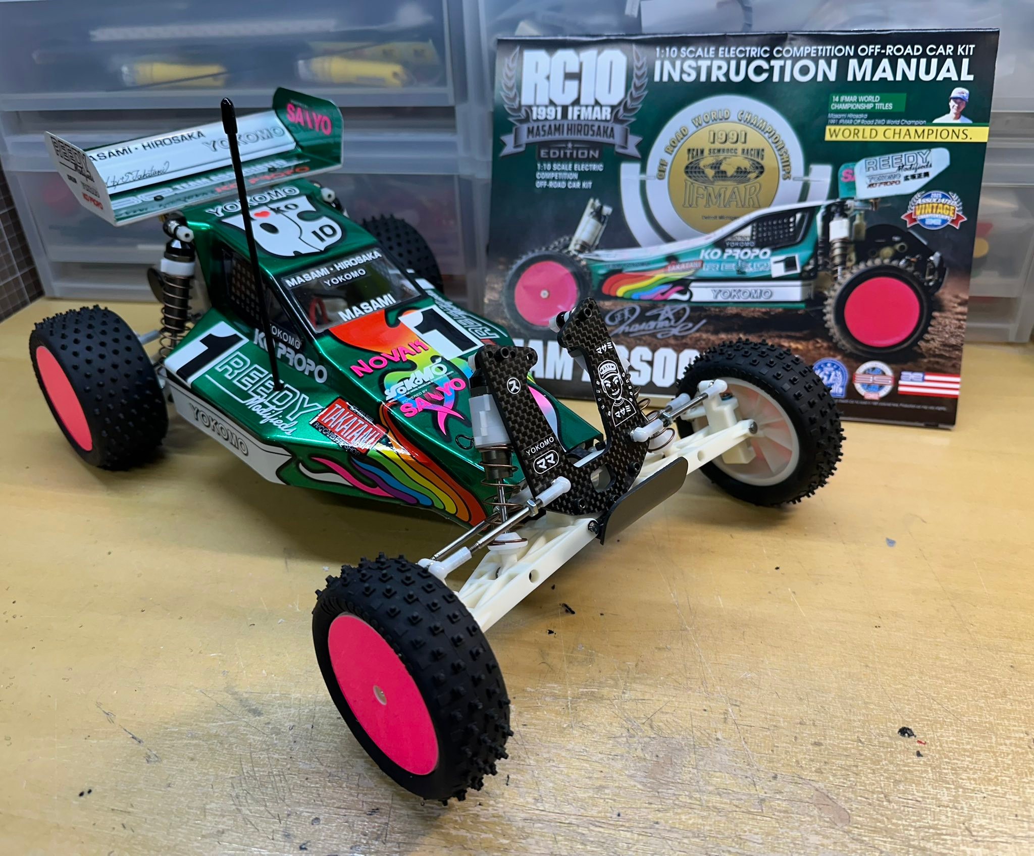 Masami 1989 RC10 team car modified version