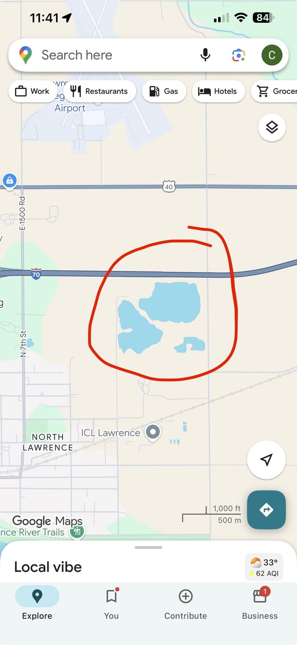 Live Love Local Lawrence | Is this pond public or private | Facebook