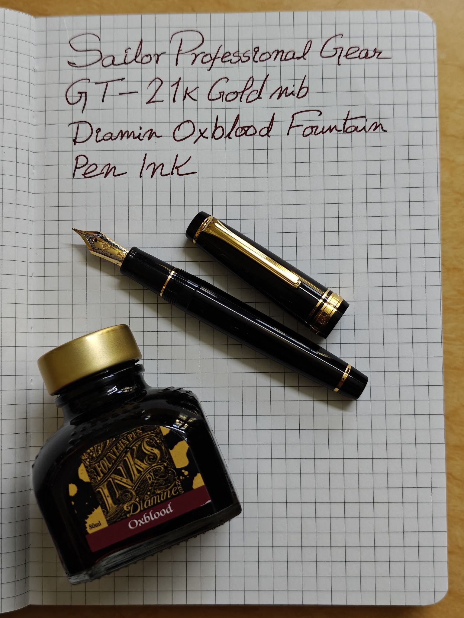 Sailor Pro Gear Cocktail Series Black Velvet fountain pen