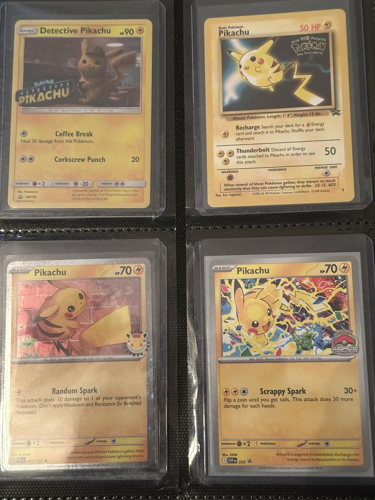every pikachu pokemon card Amazon.com: 9 Set - Collector Card Lot shuffle your deck. Pikachu cards in my collection