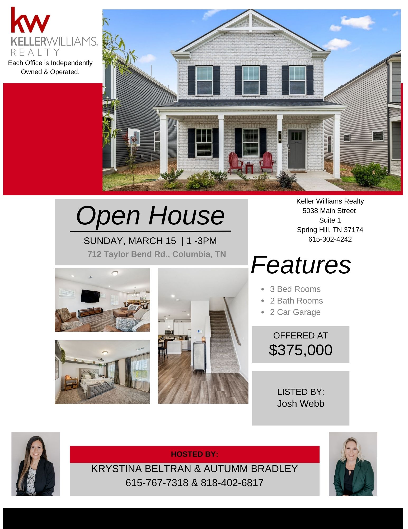 Columbia TN home under contract in 7 days with Kelsey Woods