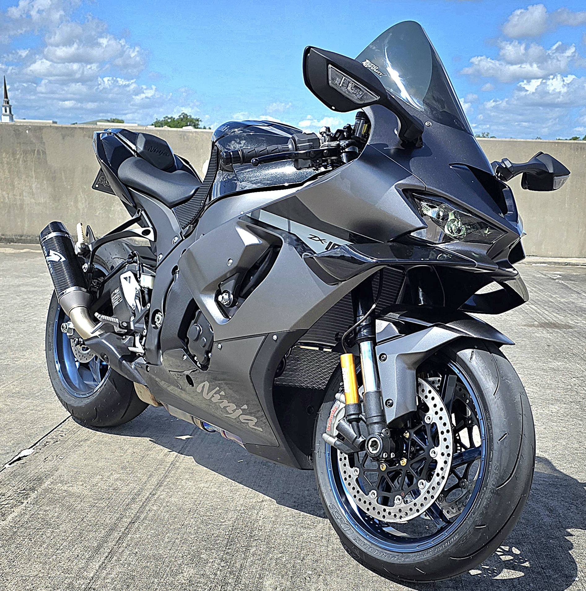 Dan Smeltz velocity stacks for Ninja ZX10R