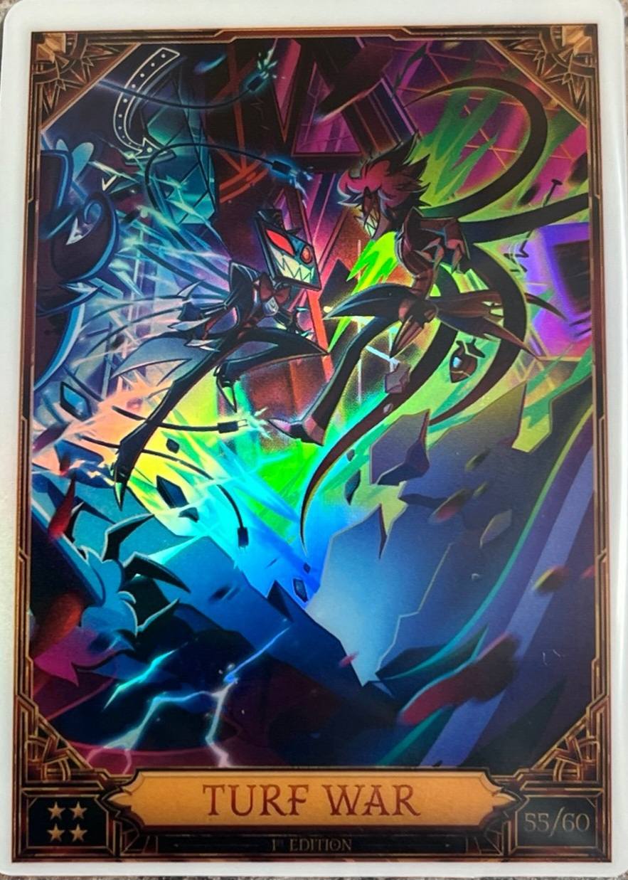 Trading hazbin hotel cards at decent prices