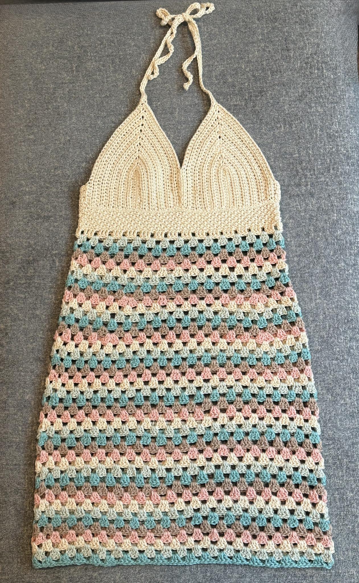 How to care for crocheted clothing made with cotton yarn?