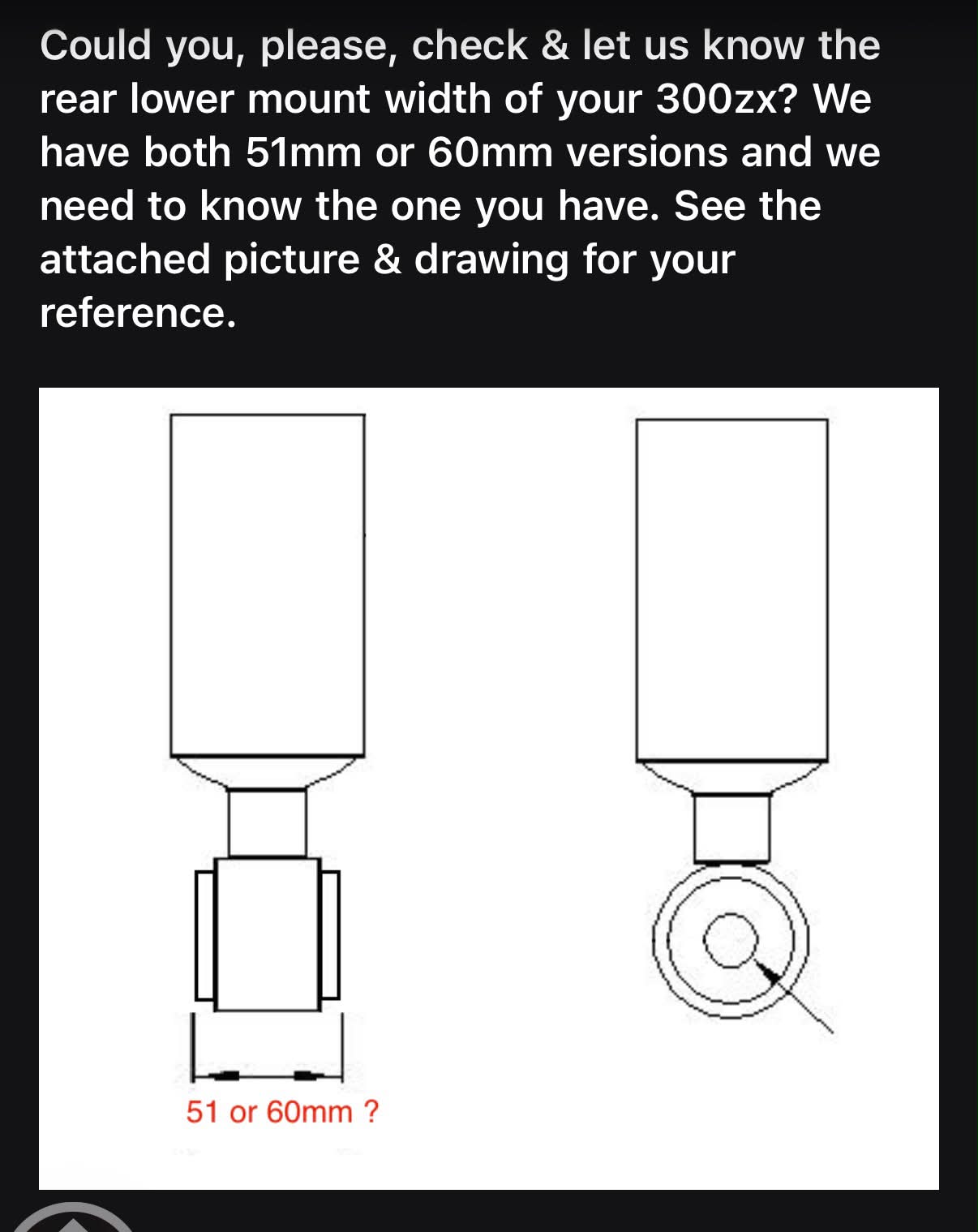Anyone know the exact answer to this? Reference to 1988 Nissan 300