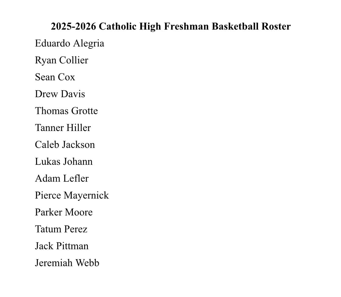 Little Rock Catholic High School Basketball