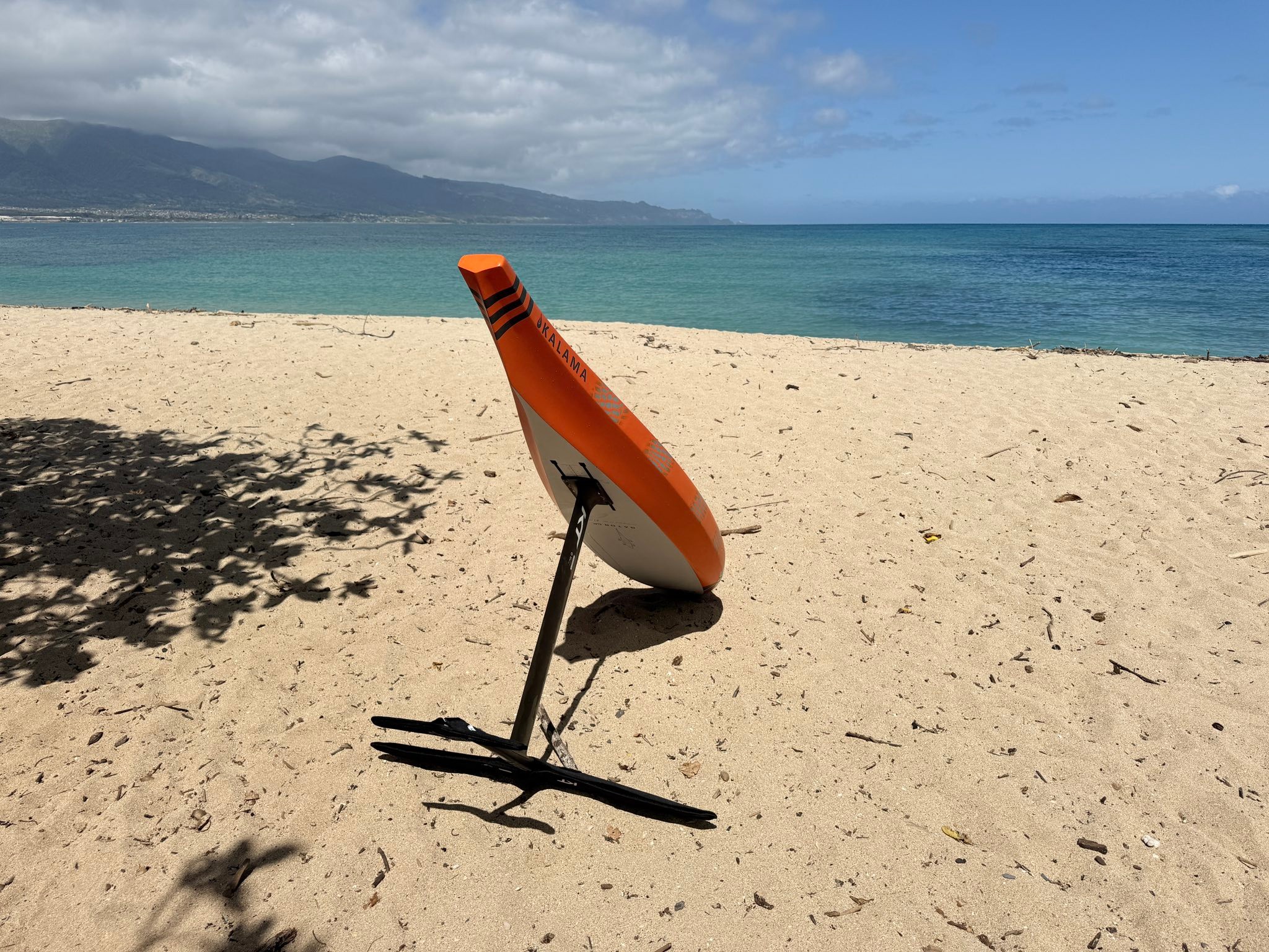 Kalama gator foil board for sale on Maui