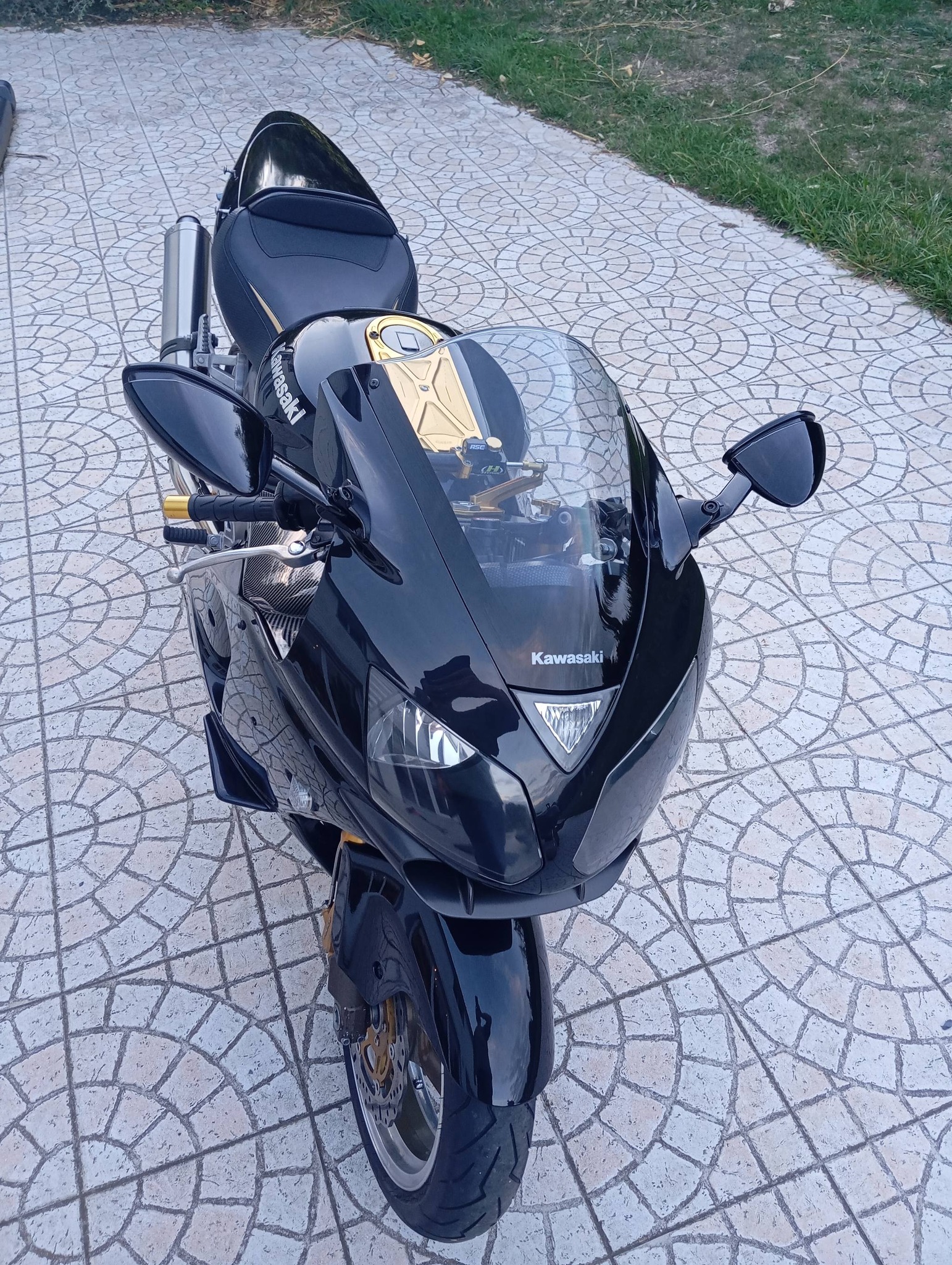 ZX12R motorcycle owner celebrates 50th birthday with new bike