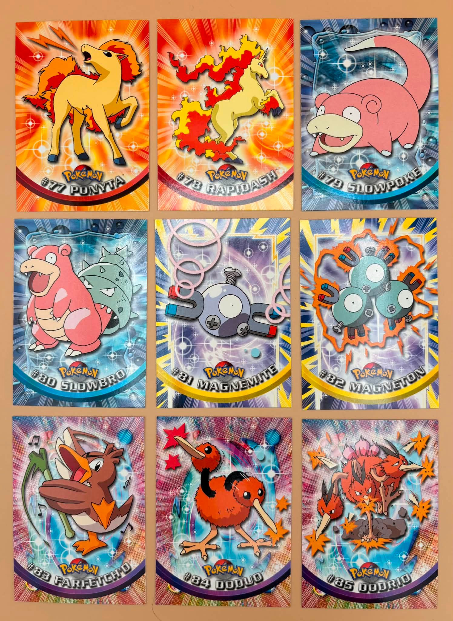 pokemon topps series 2 card list Chrome Jumbo 5-Card Set NM/MT  Rotterdam Comics Includes all five jumbo cards from the set Pokmon Trading Cards series 2