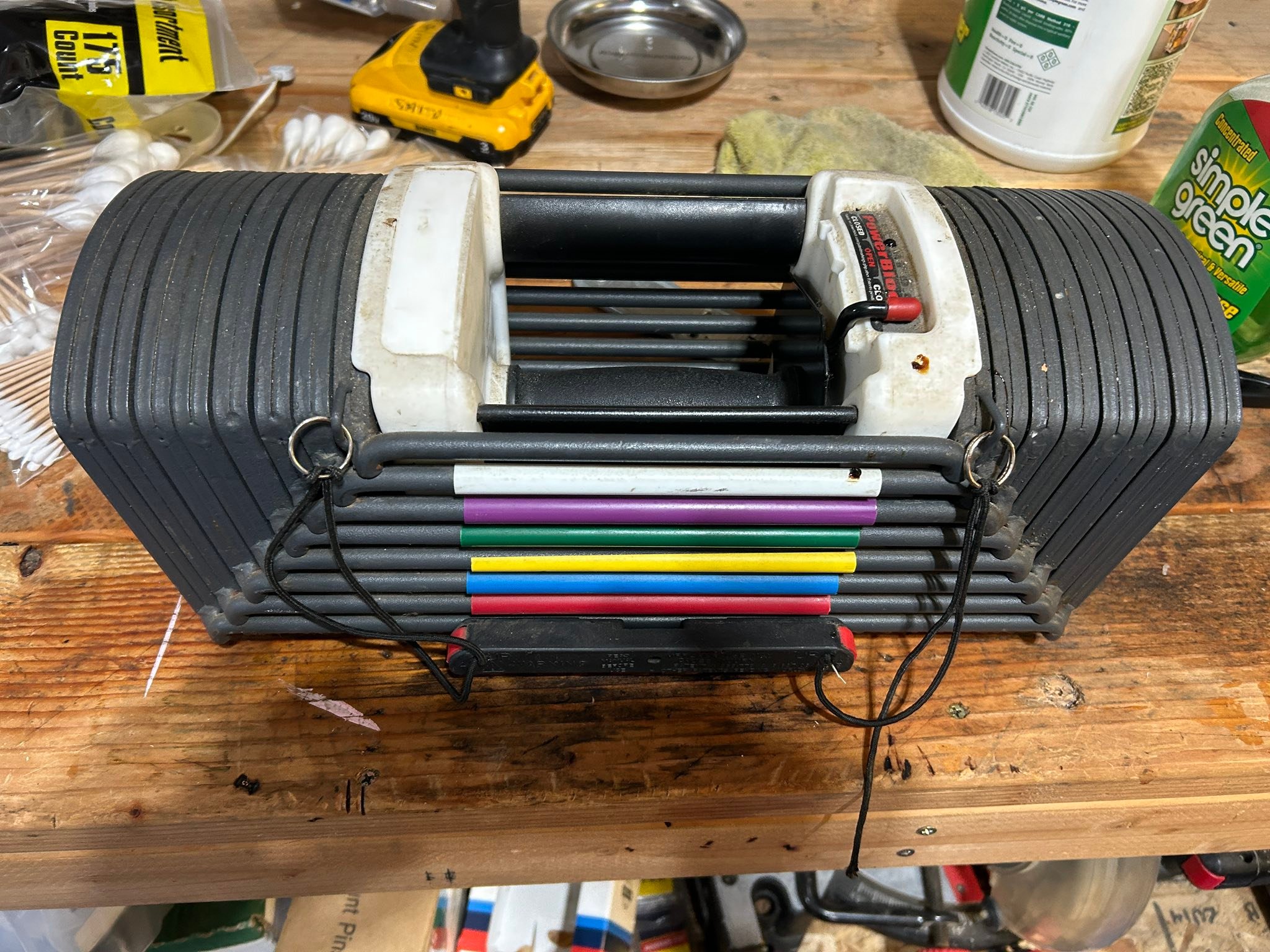 Restored Sport 9.0 Powerblocks for home gym