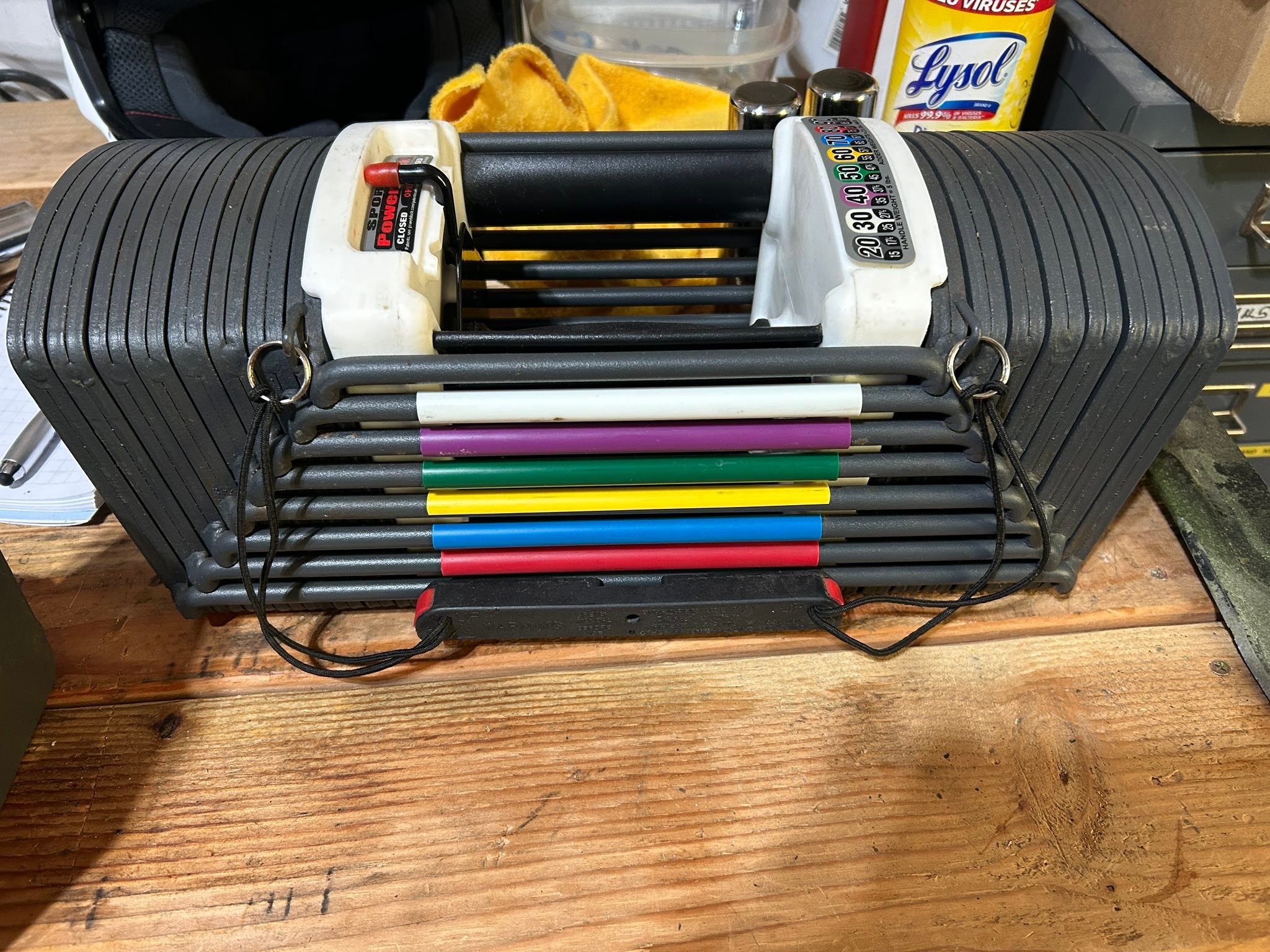 Restored Sport 9.0 Powerblocks for home gym
