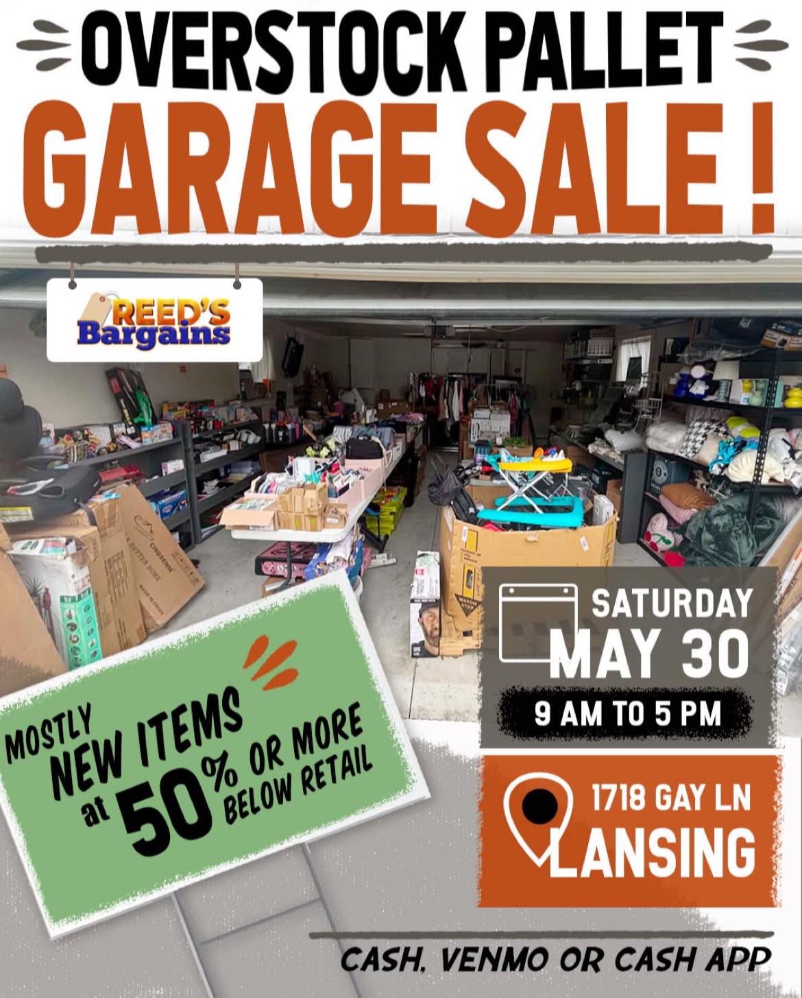 517 Living Community garage sale in Lansing, MI