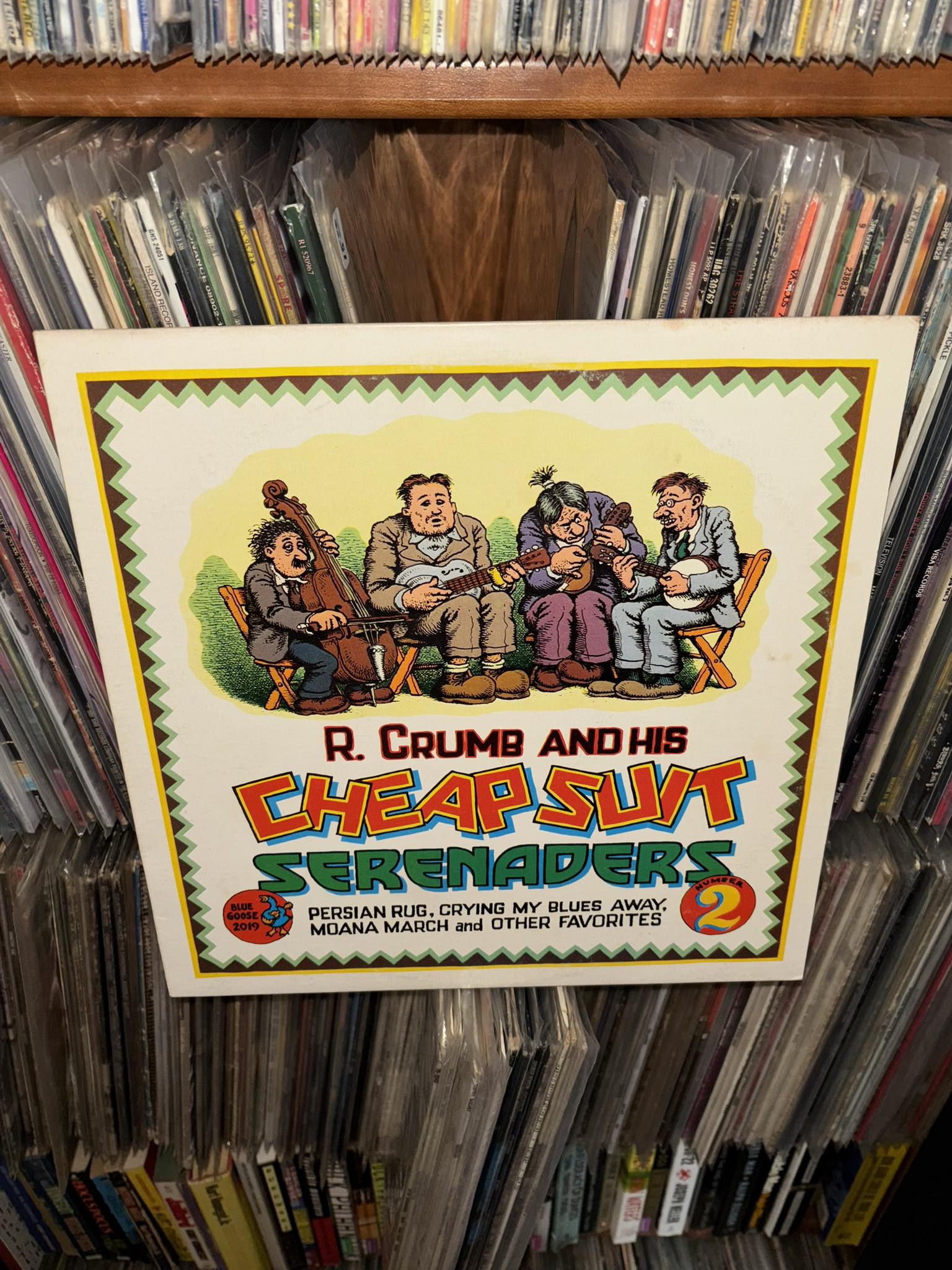 Robert Crumb & His Cheap Suit Serenaders Number 2 Blue Goose 