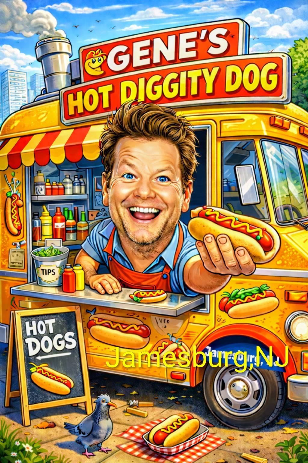 Gene's hot dog restaurant in Jamesburg, NJ