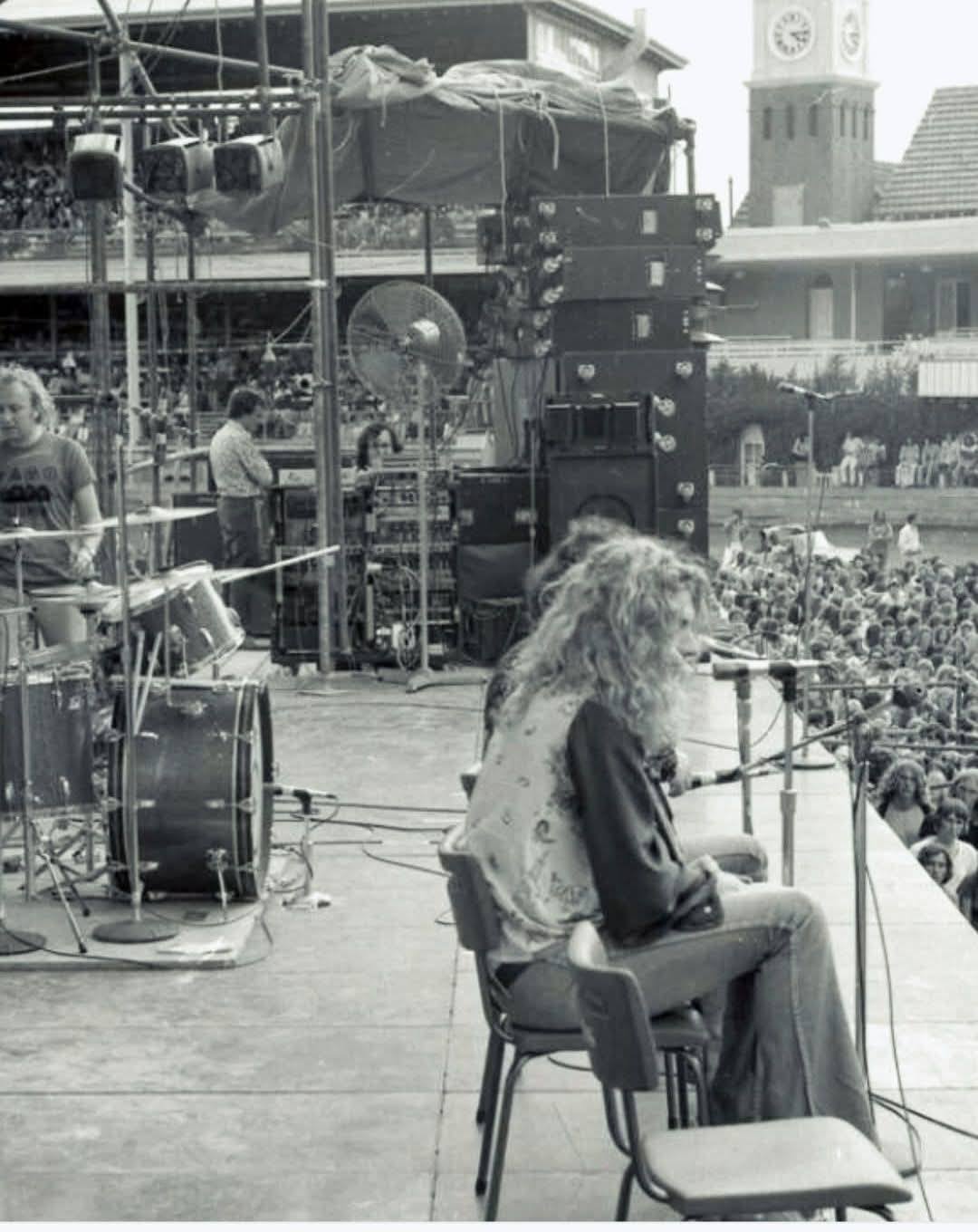 In 1972, Led Zeppelin embarked on their first and only tour of New