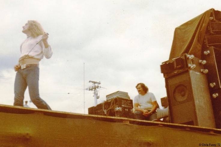 In 1972, Led Zeppelin embarked on their first and only tour of New