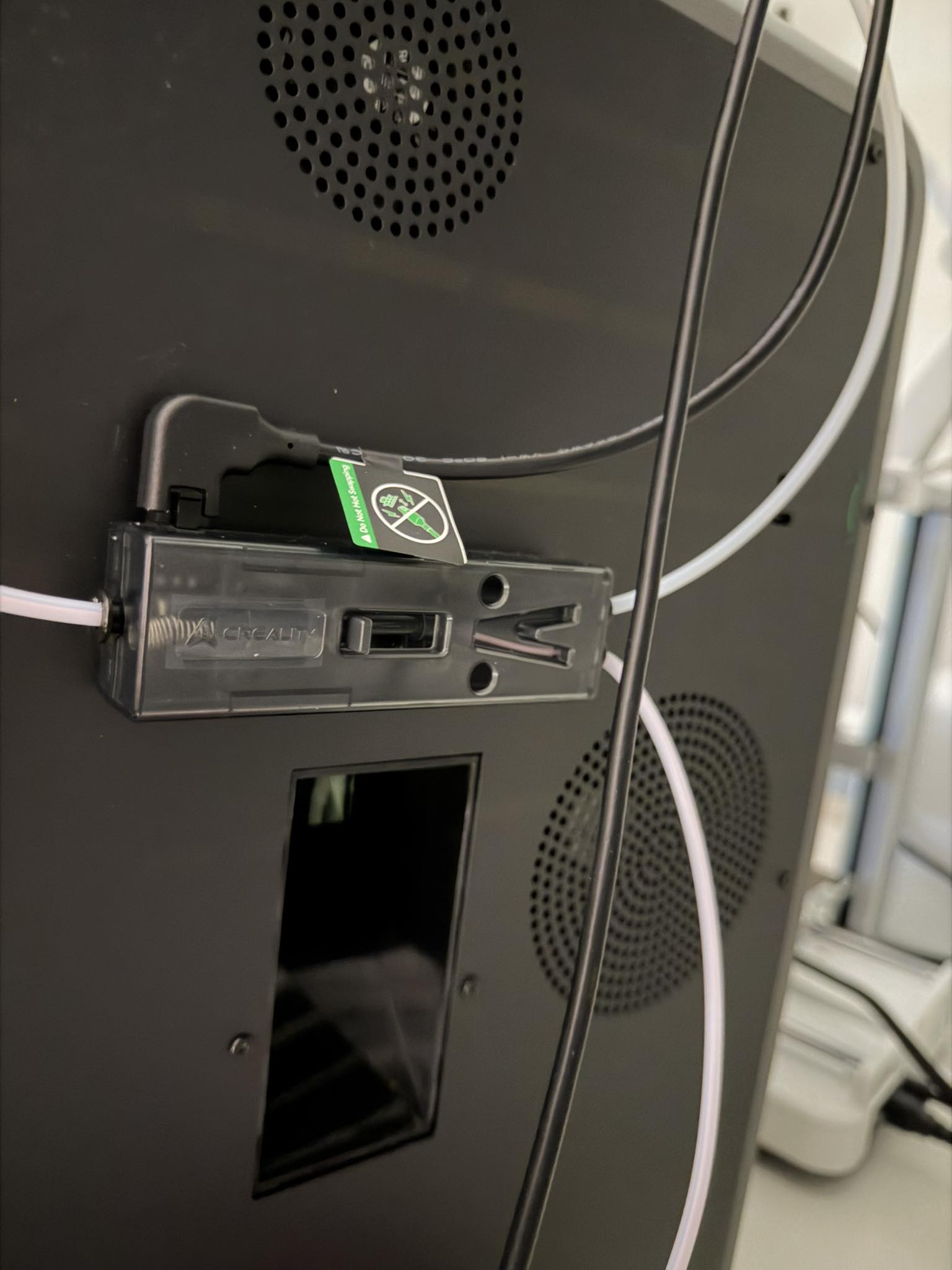 What's causing buffer issues with my Creality K2 box?