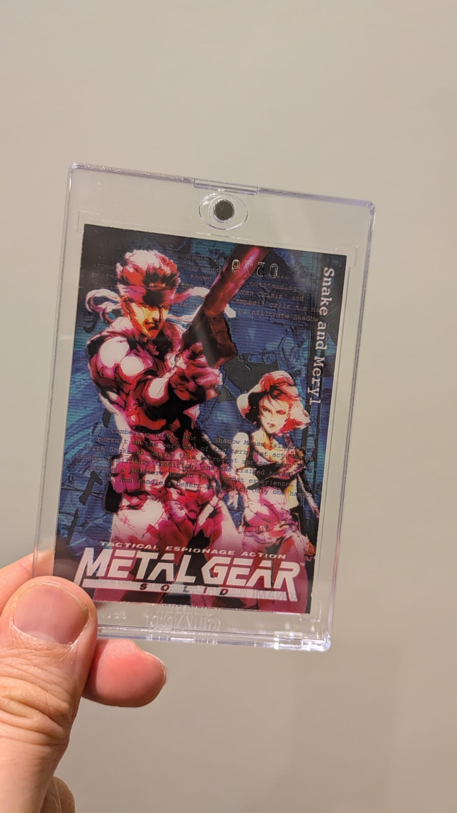 Where to find Metal Gear Solid trading cards for sale or trade?
