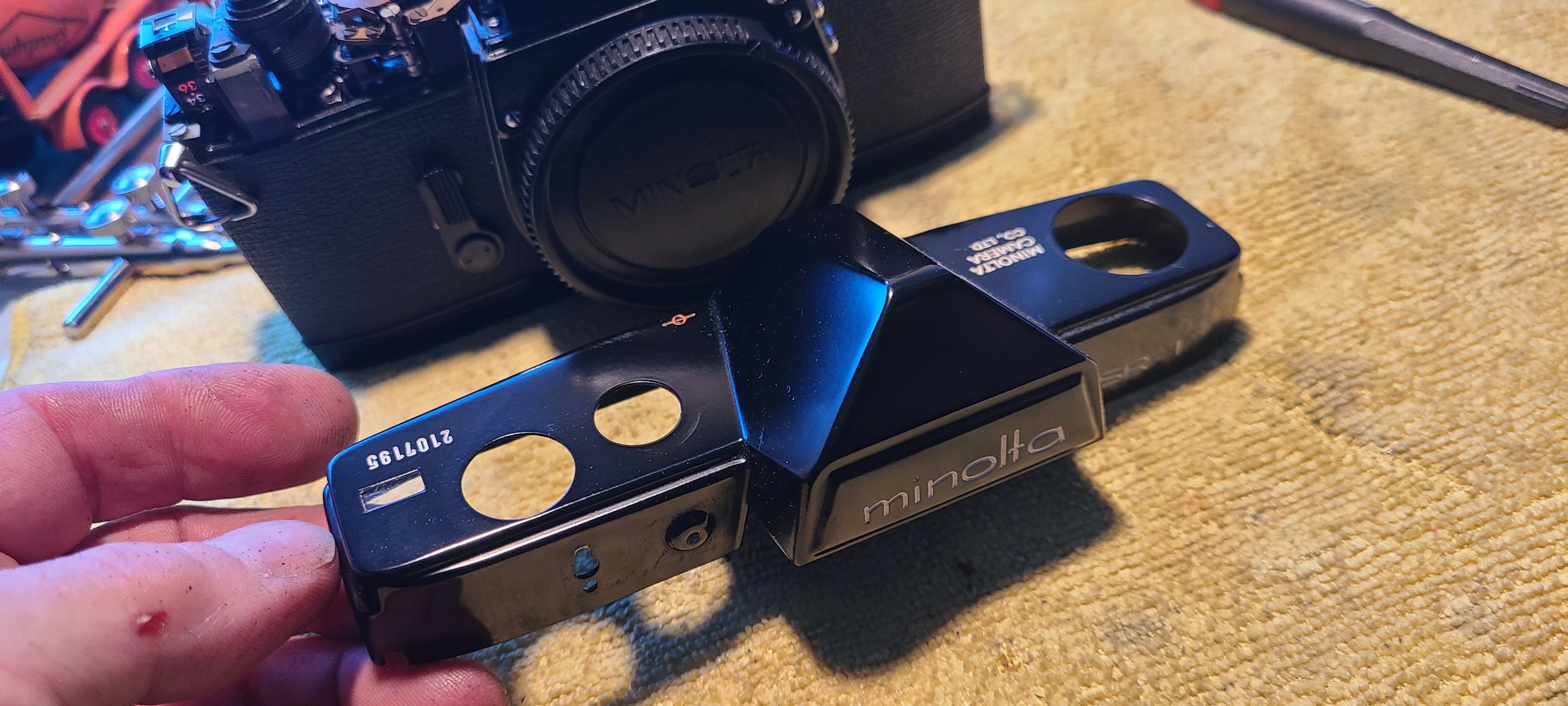 Minolta Rokkor 80-160 f3.5 constant aperture lens