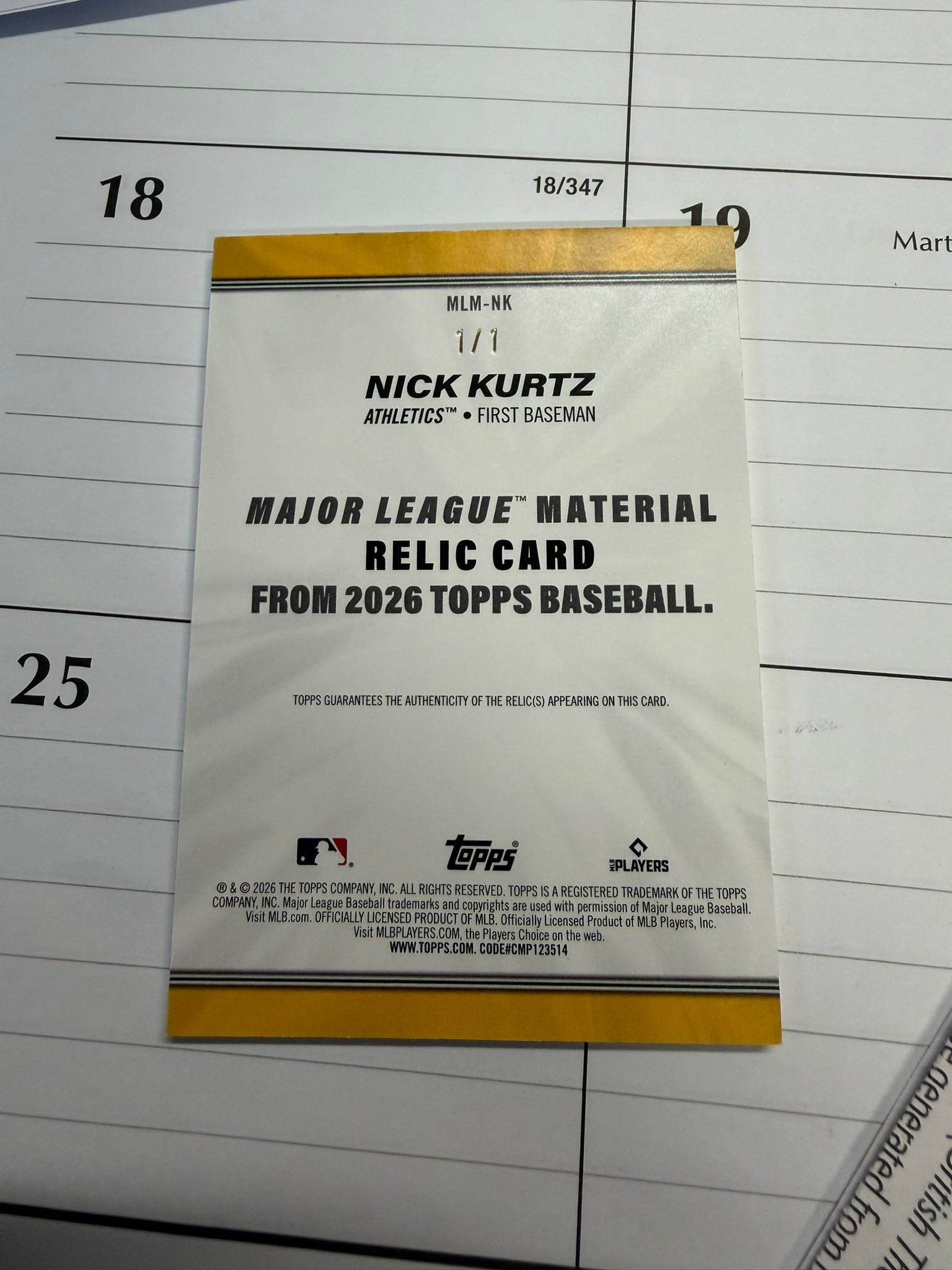 Is a Leaf Signature Series 1/1 auto Nick Kurtz worth $200?