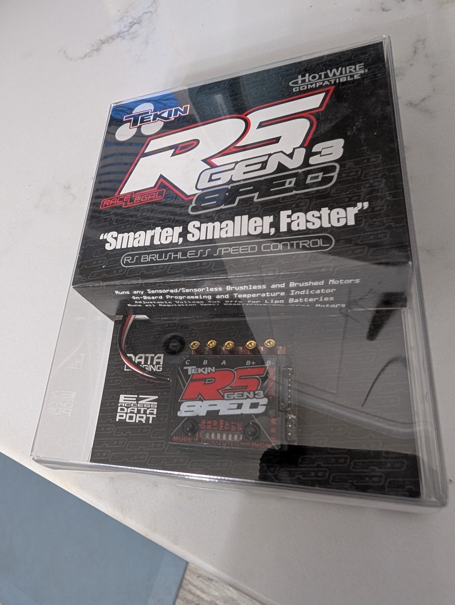 Tekin RSPro ESC HotWireセット　レア商品 Tekin RS Gen 3 esc with Hotwire bluetooth programmer. Has fresh
