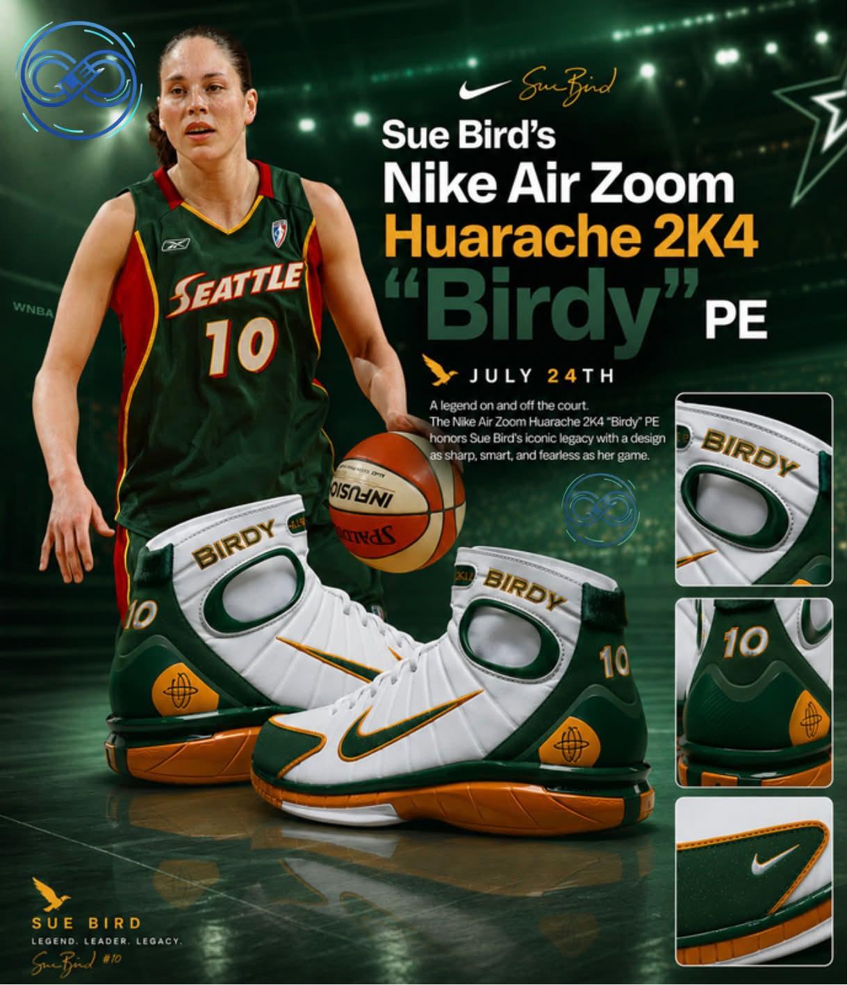 Sue Bird became the first WNBA player to receive a statue from her