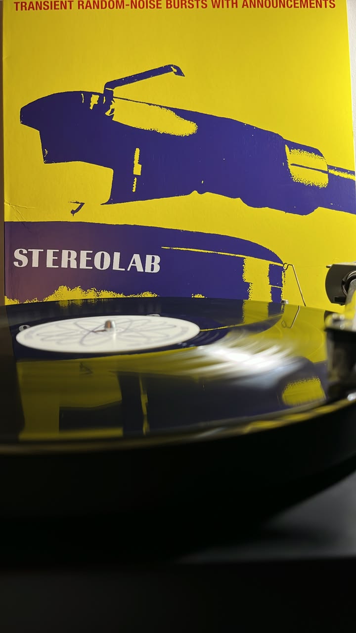 Stereolab's Transient Random-Noise Bursts with Announcements album